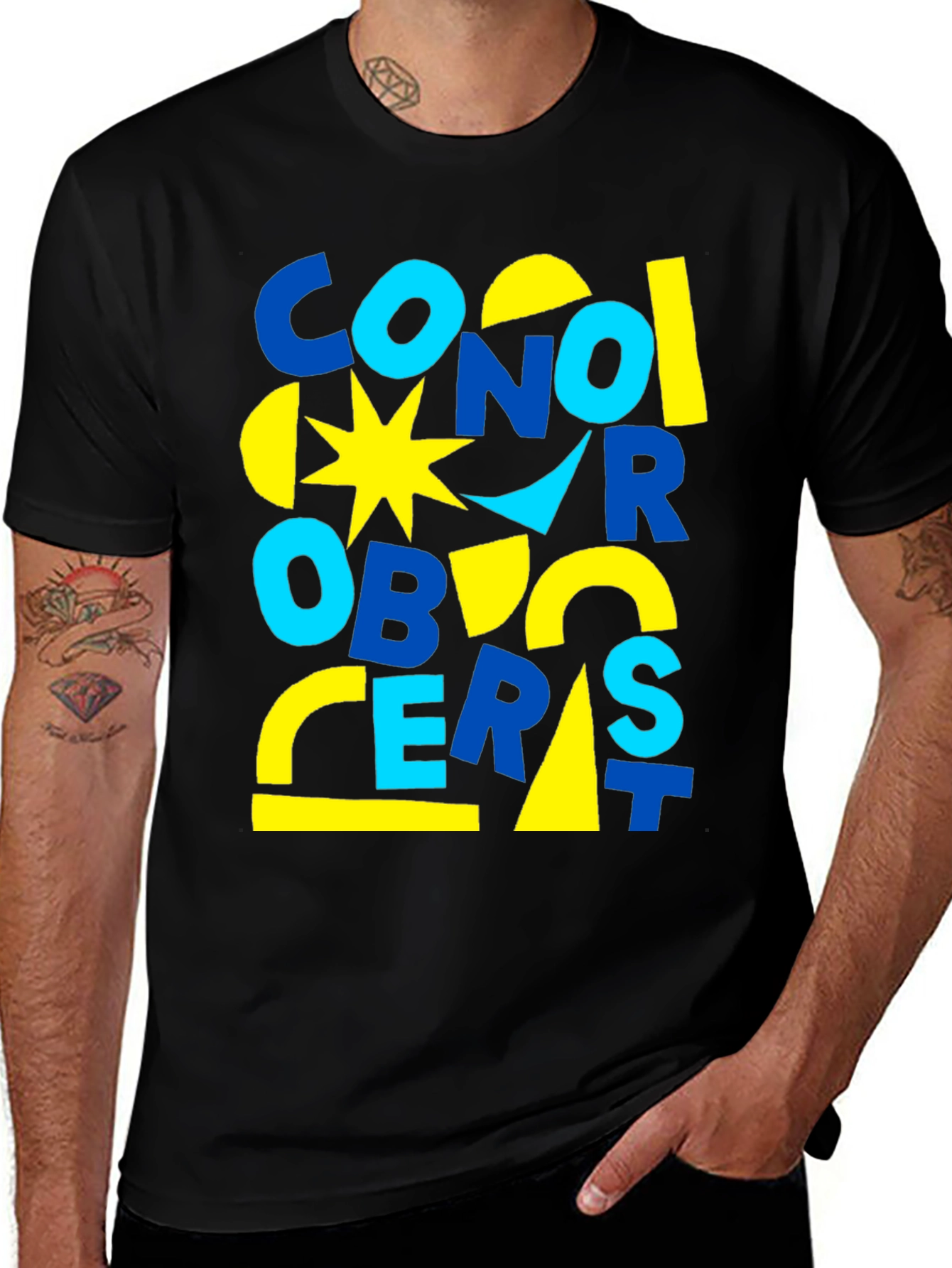 Variant 8 of Abstract Connor Oberst T-Shirt