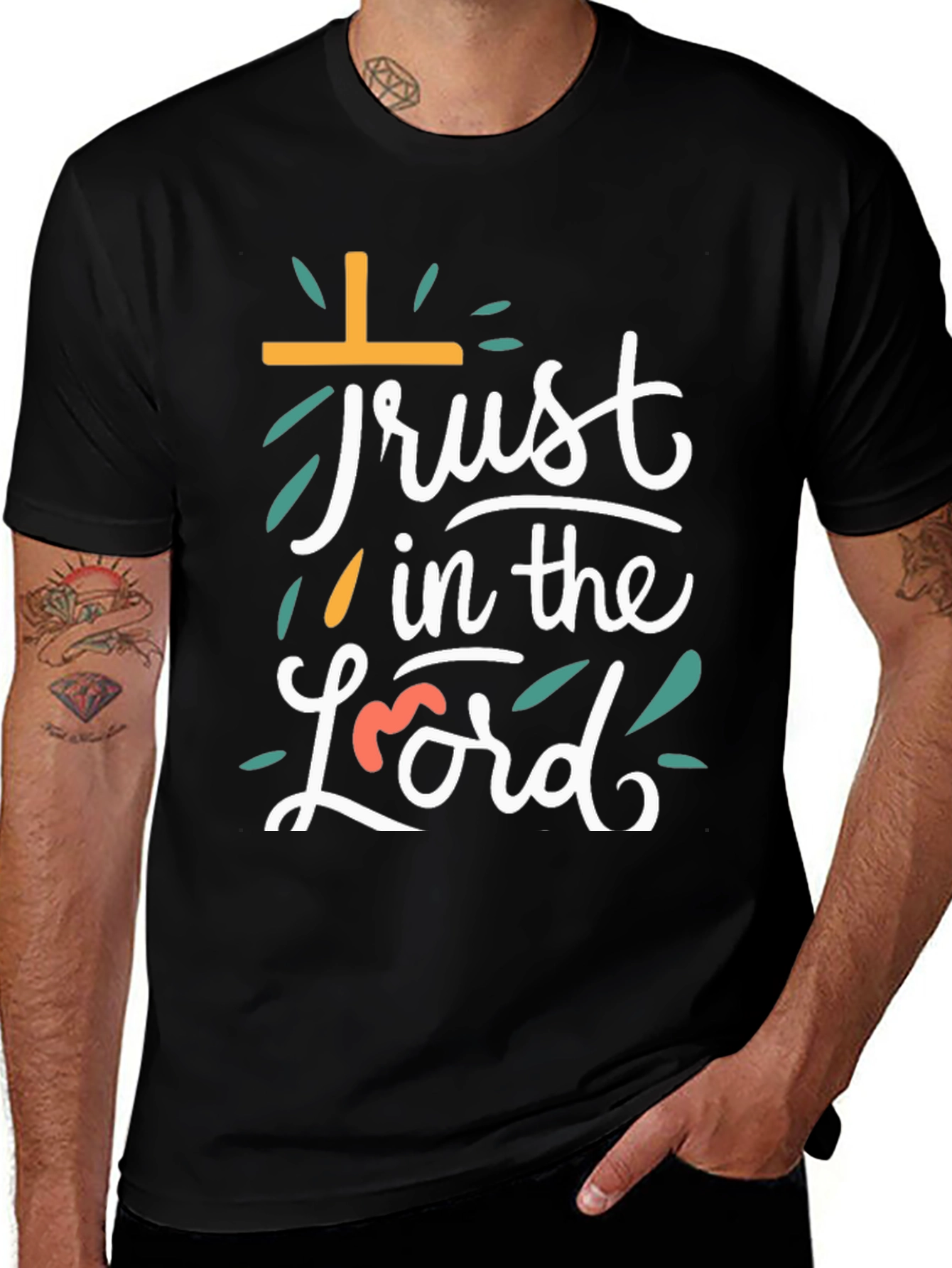Trust in the Lord Christian Graphic Tee