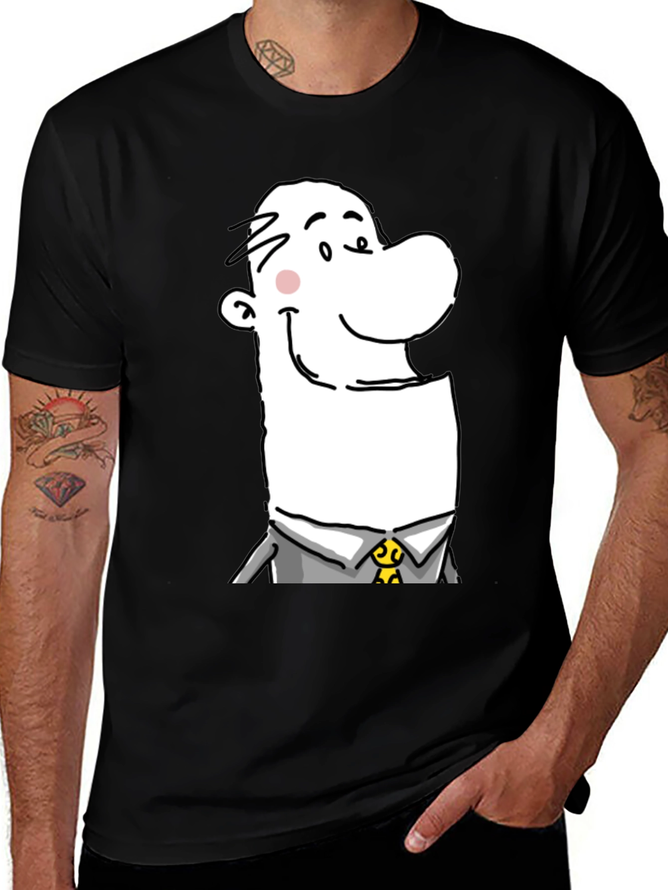 Variant 5 of Cartoon Man Graphic T-Shirt