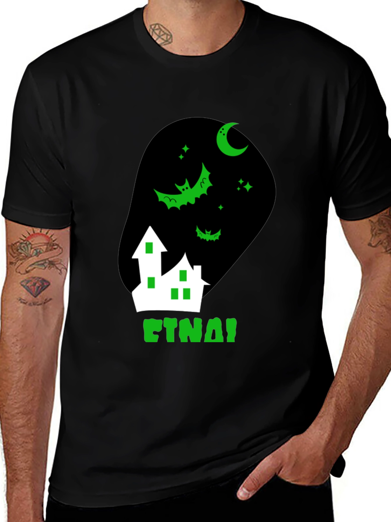 Halloween Graphic T-Shirt - Spooky Fun!