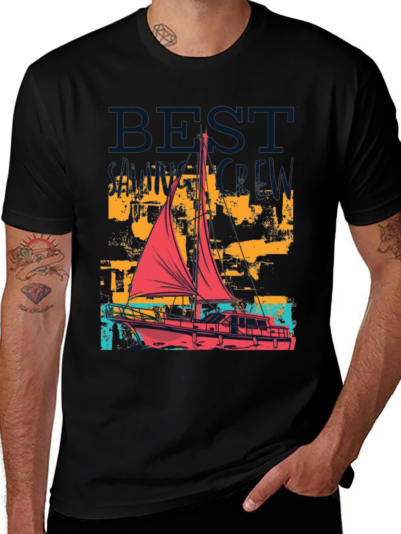 Variant 2 of Best Cruise Crew T-Shirt