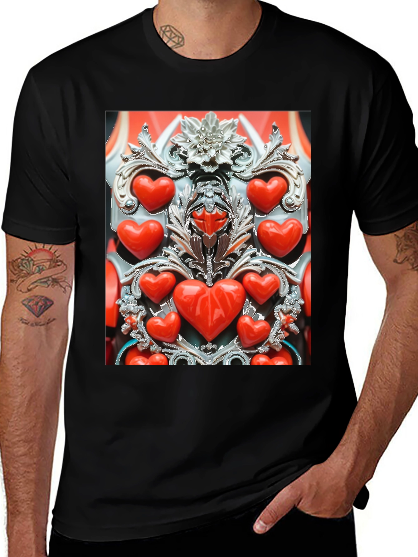 Variant 27 of Heart Embellished Tee