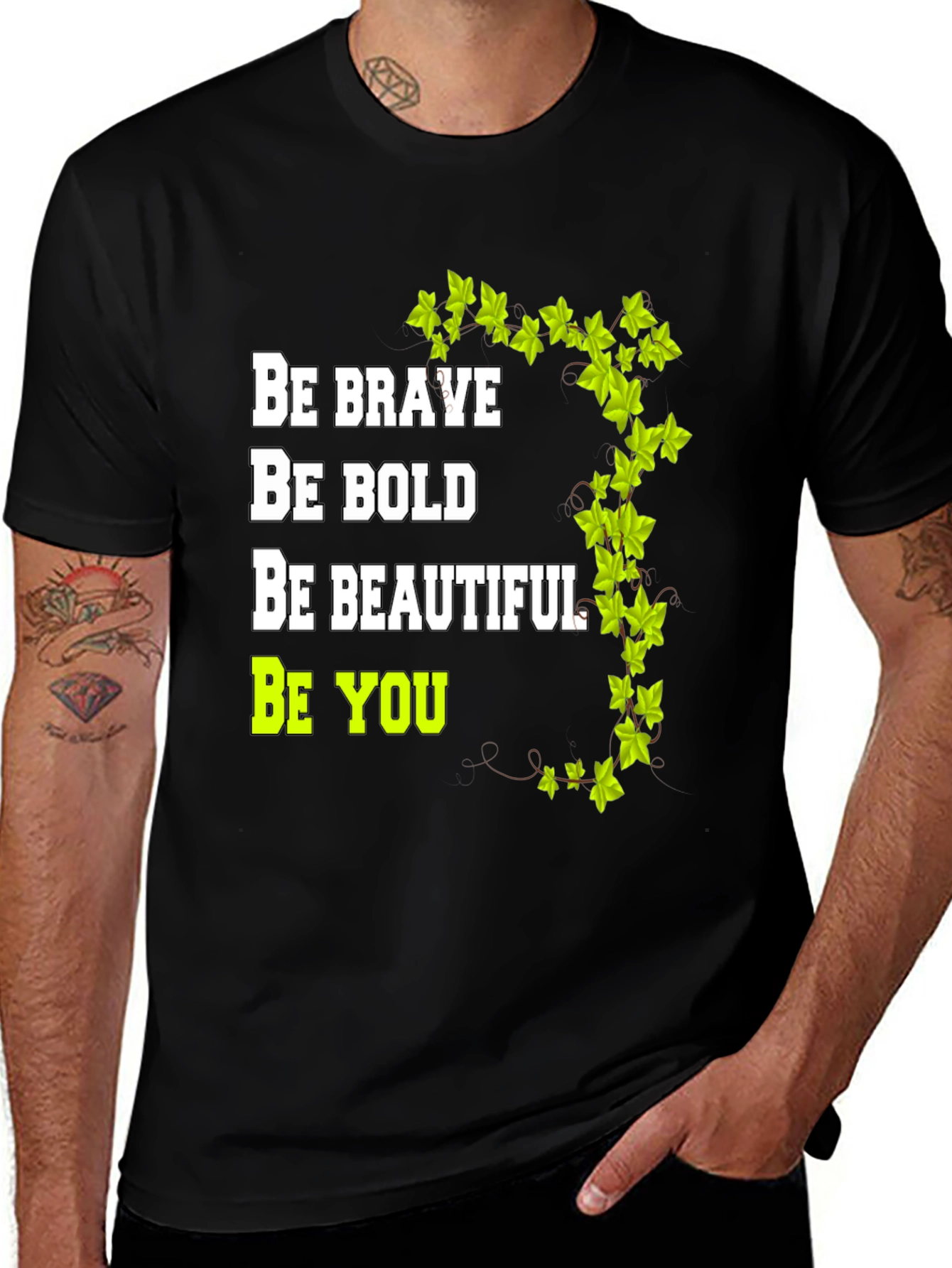 Variant 19 of Be Brave, Bold, Beautiful, You - Graphic Tee