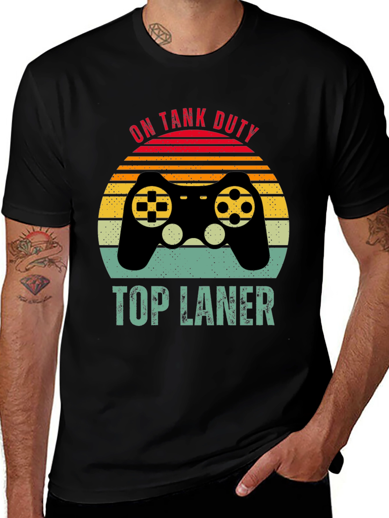 Variant 9 of On Tank Duty Top Laner T-Shirt