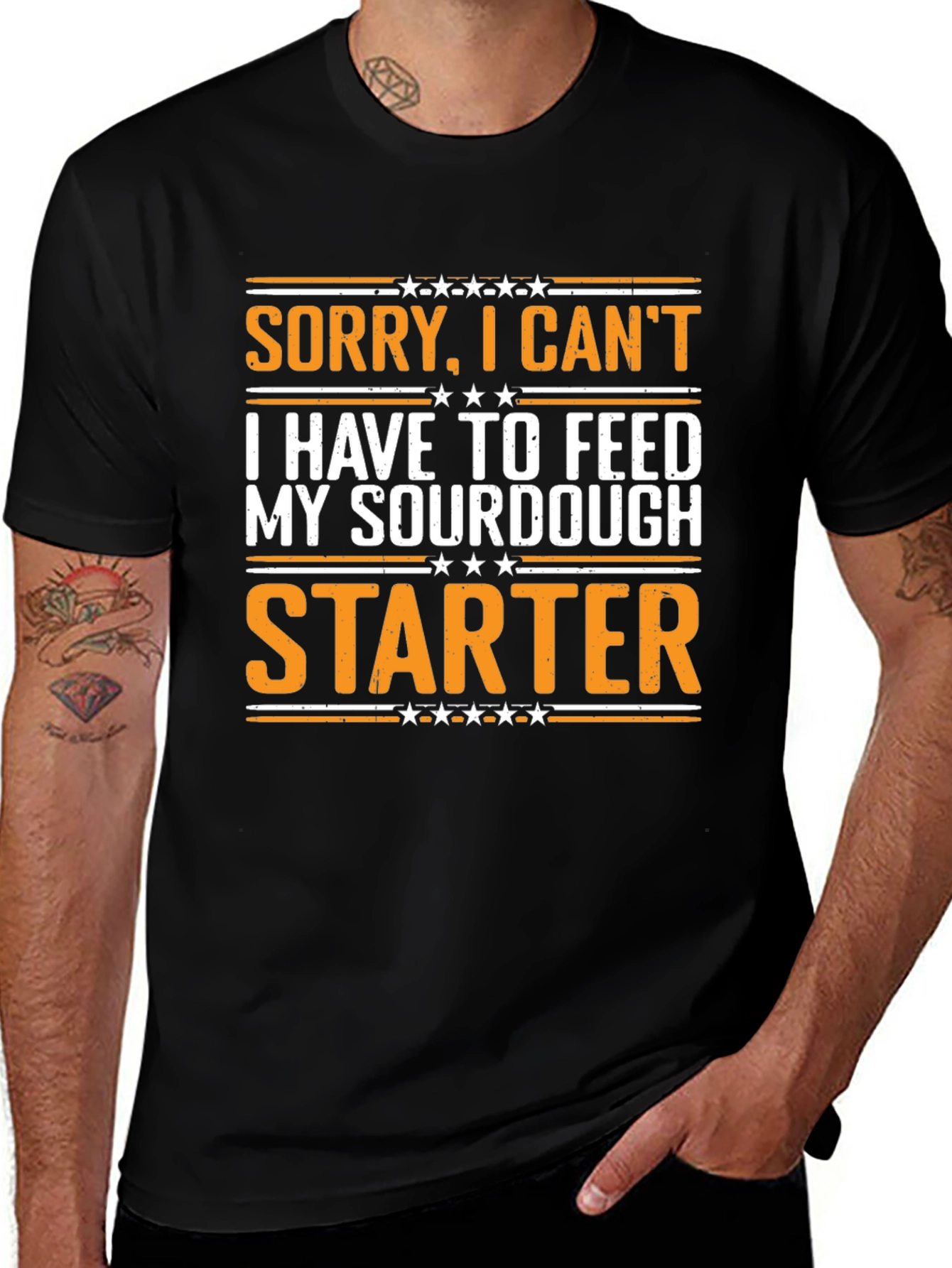 Sourdough Starter T-Shirt - Baker's Humor