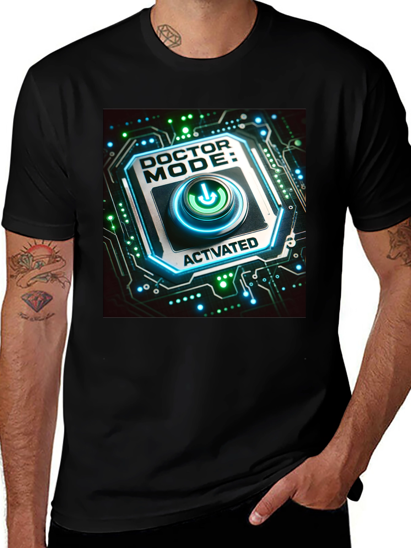 Variant 24 of Doctor Mode Activated T-Shirt