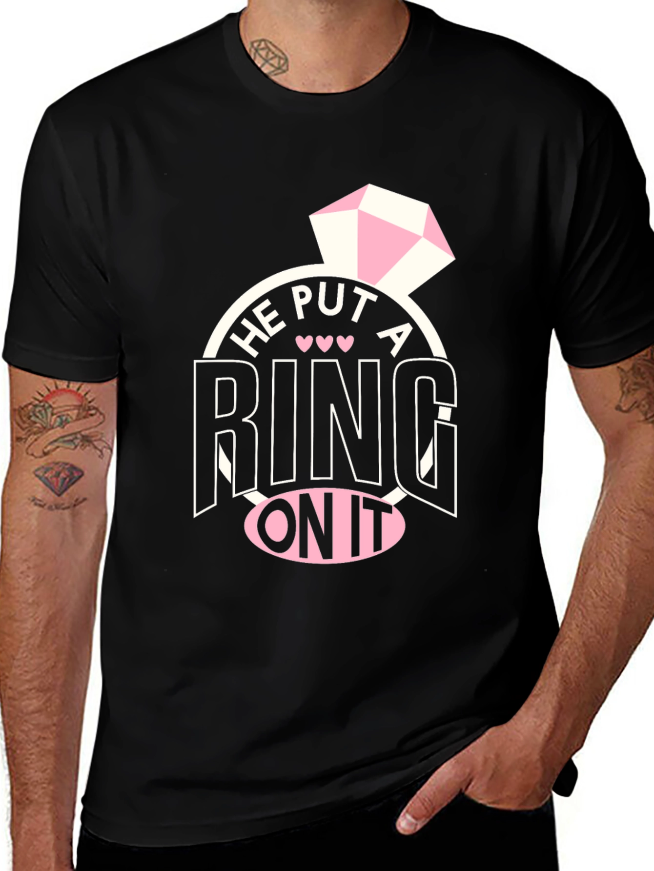 Variant 19 of He Put A Ring On It T-Shirt