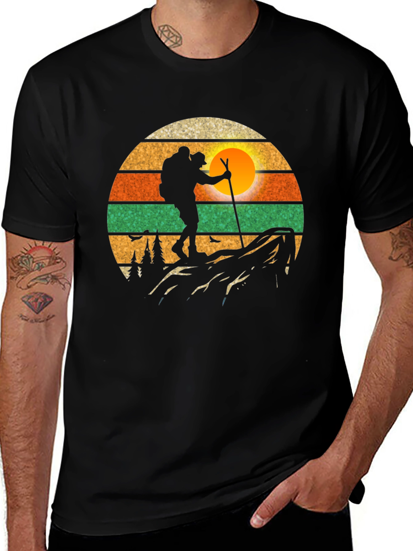 Variant 16 of Hiking Adventure T-Shirt - Vintage Style