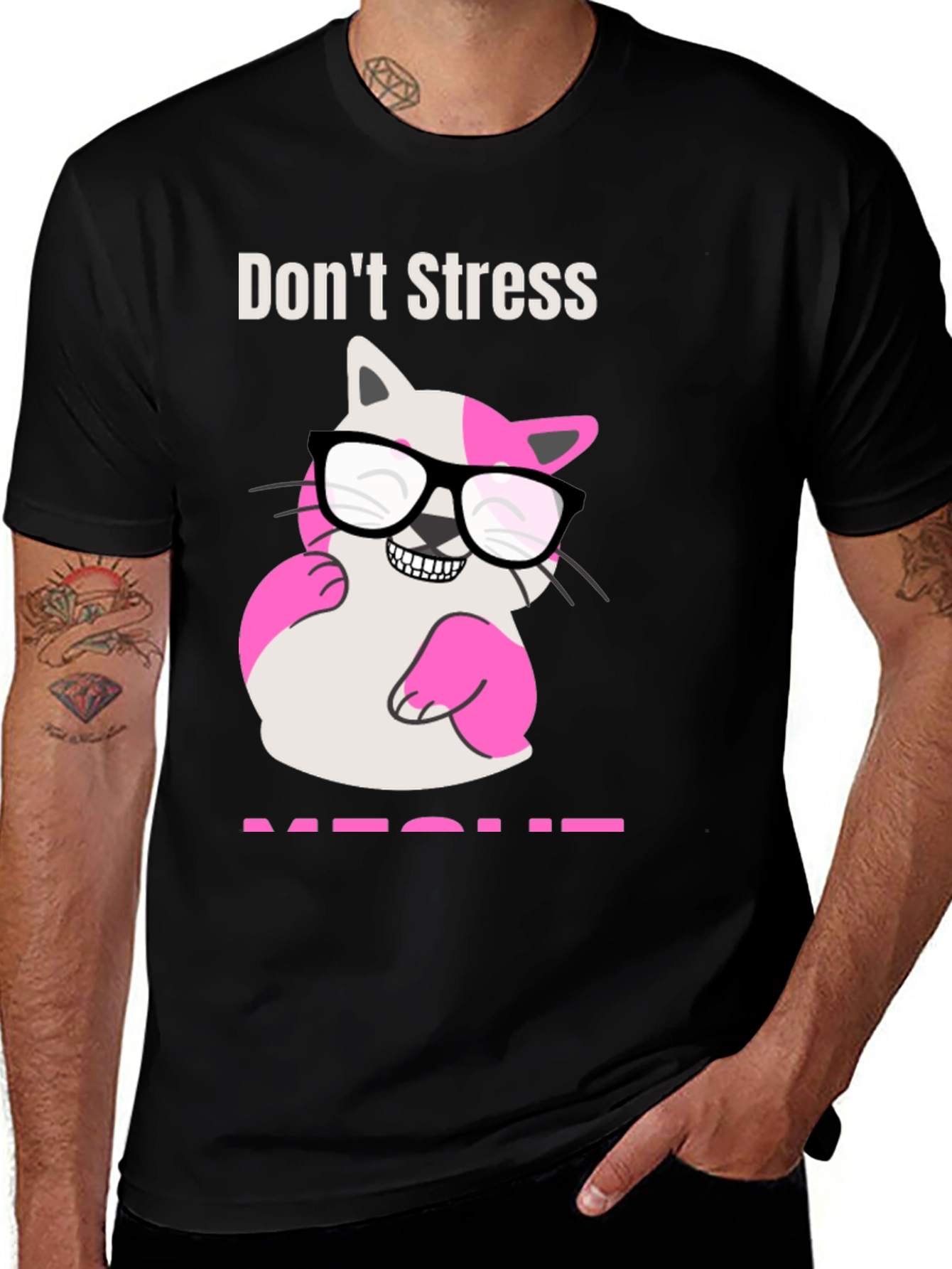 Variant 14 of Don't Stress MEOWT T-Shirt