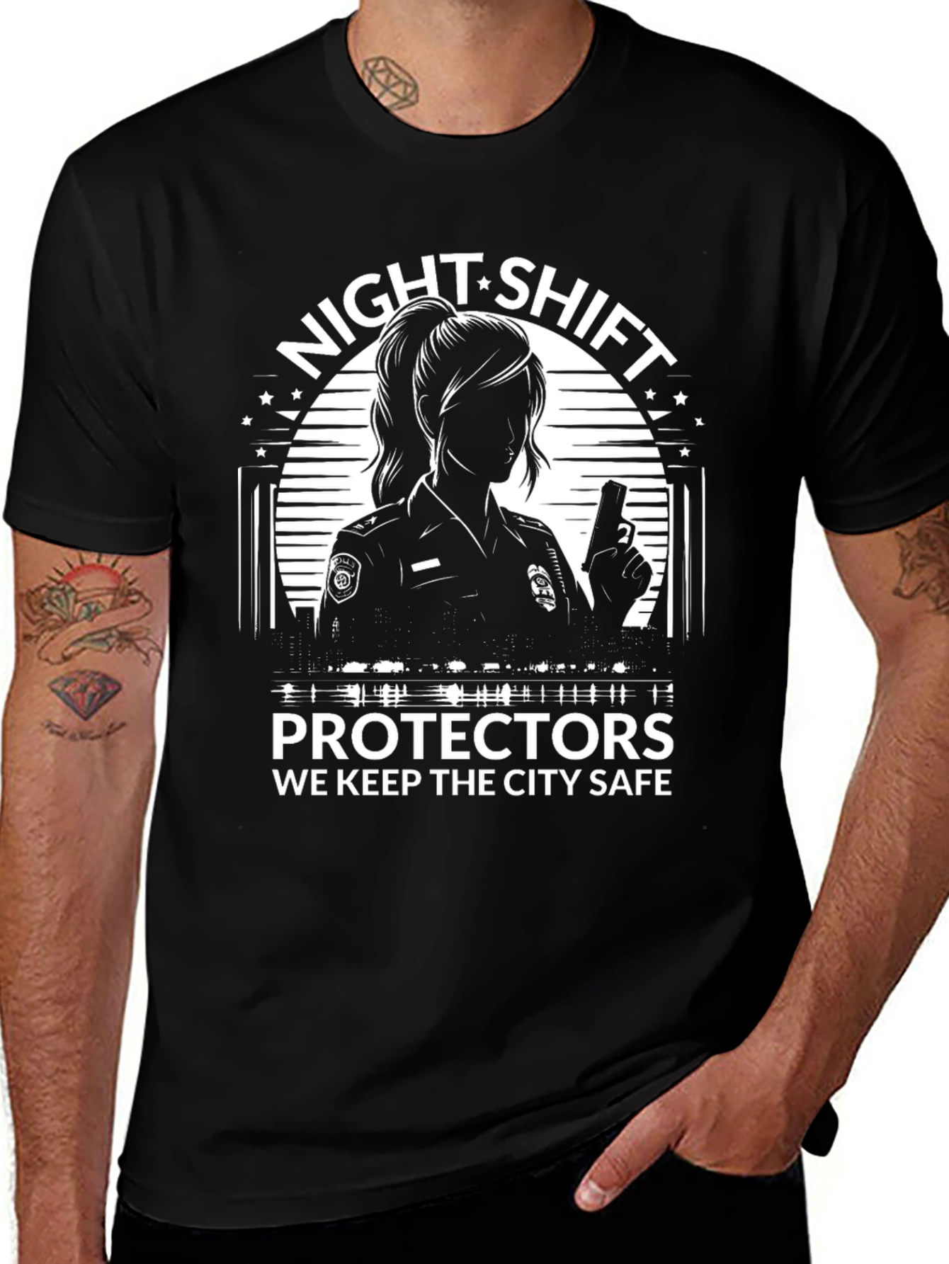 Night Shift Protector T-Shirt