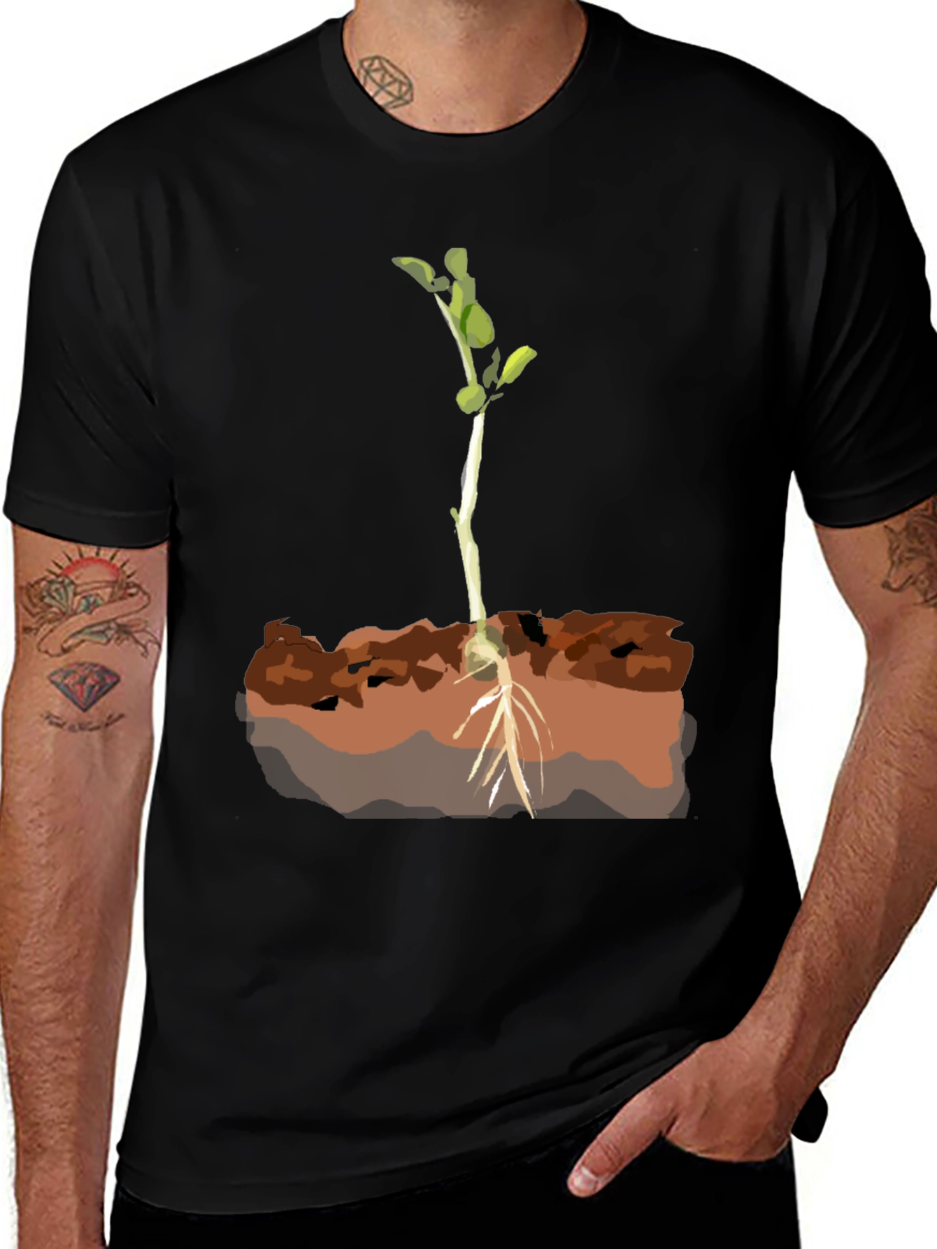Variant 30 of Sprout T-Shirt - Eco-Friendly Design