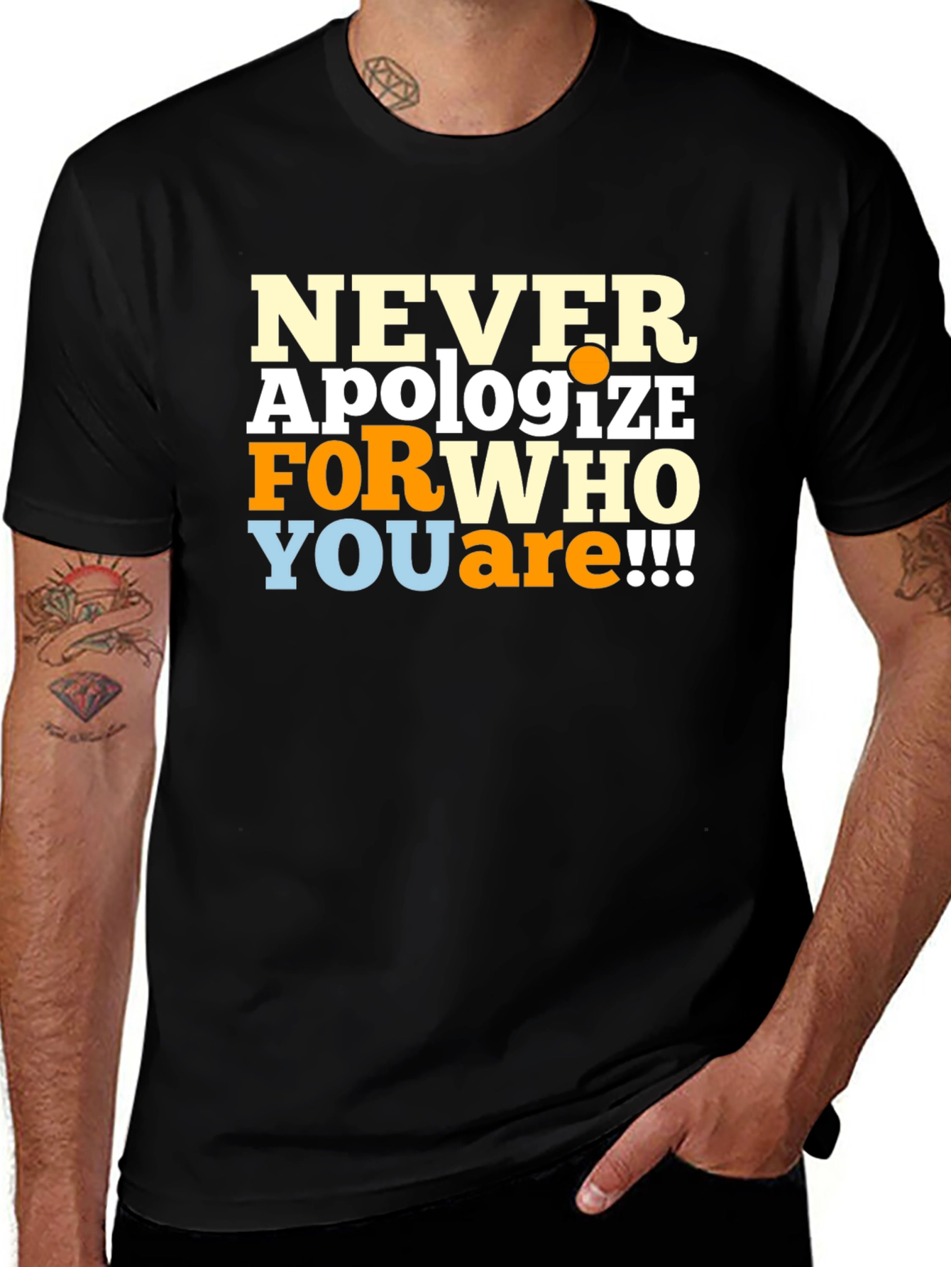 Variant 24 of Never Apologize Who You Are T-Shirt