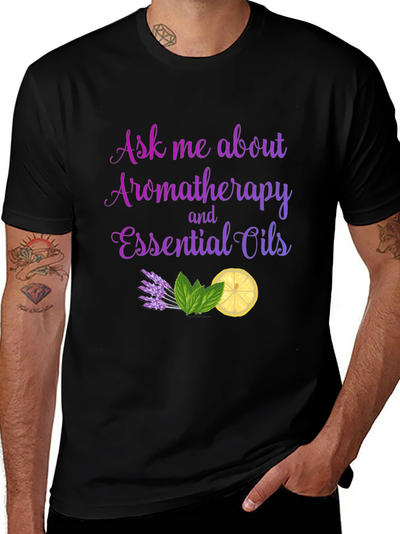 Variant 16 of Aromatherapy Essential Oils T-Shirt
