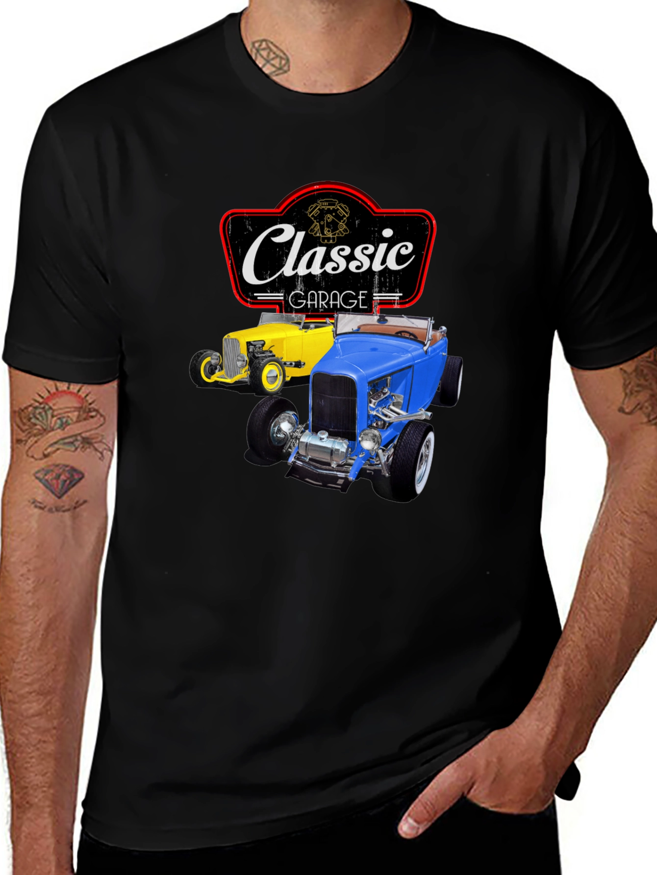 Variant 26 of Classic Garage Car T-Shirt