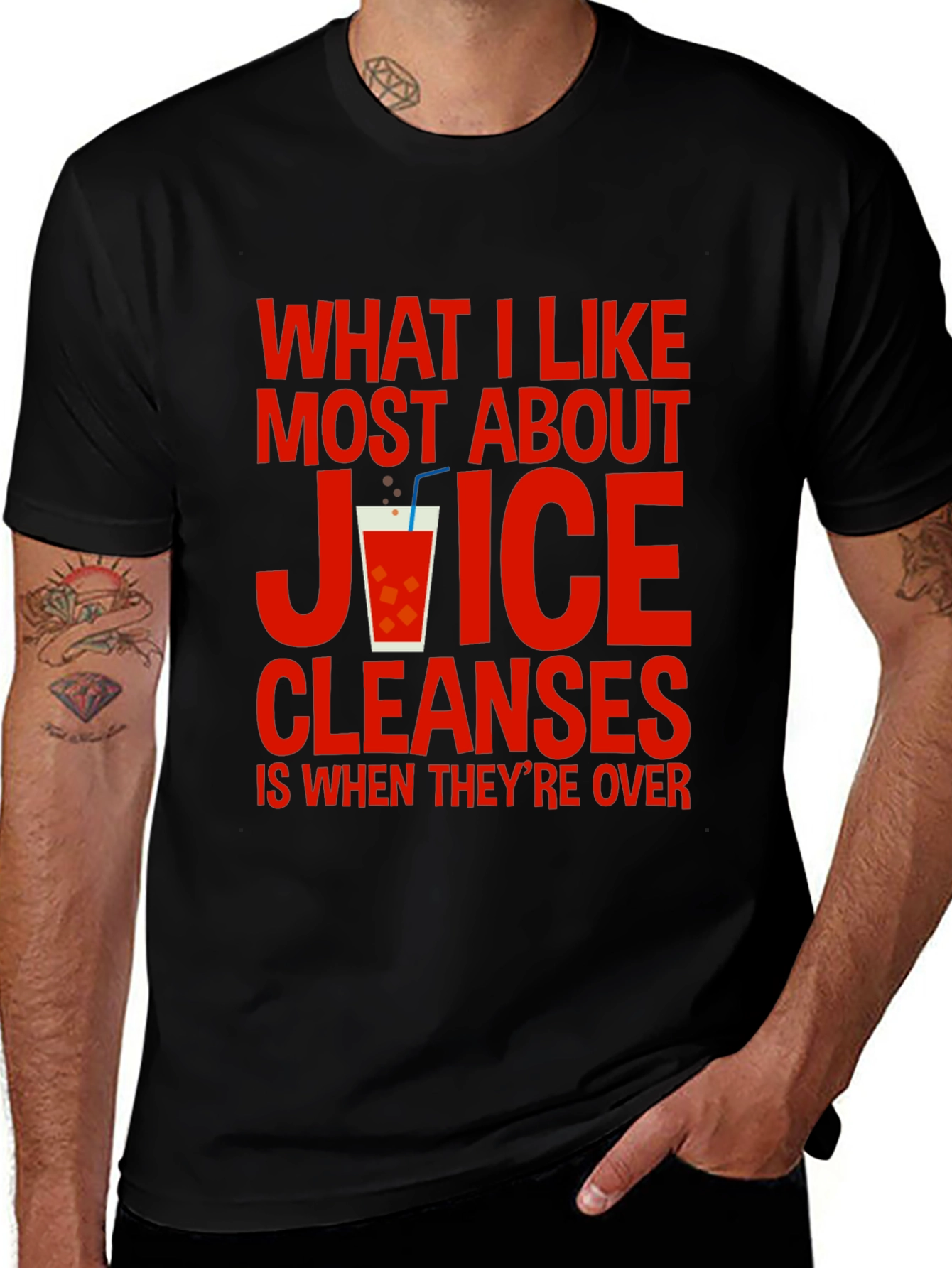Juice Cleanse T-Shirt - Humorous Detox Tee
