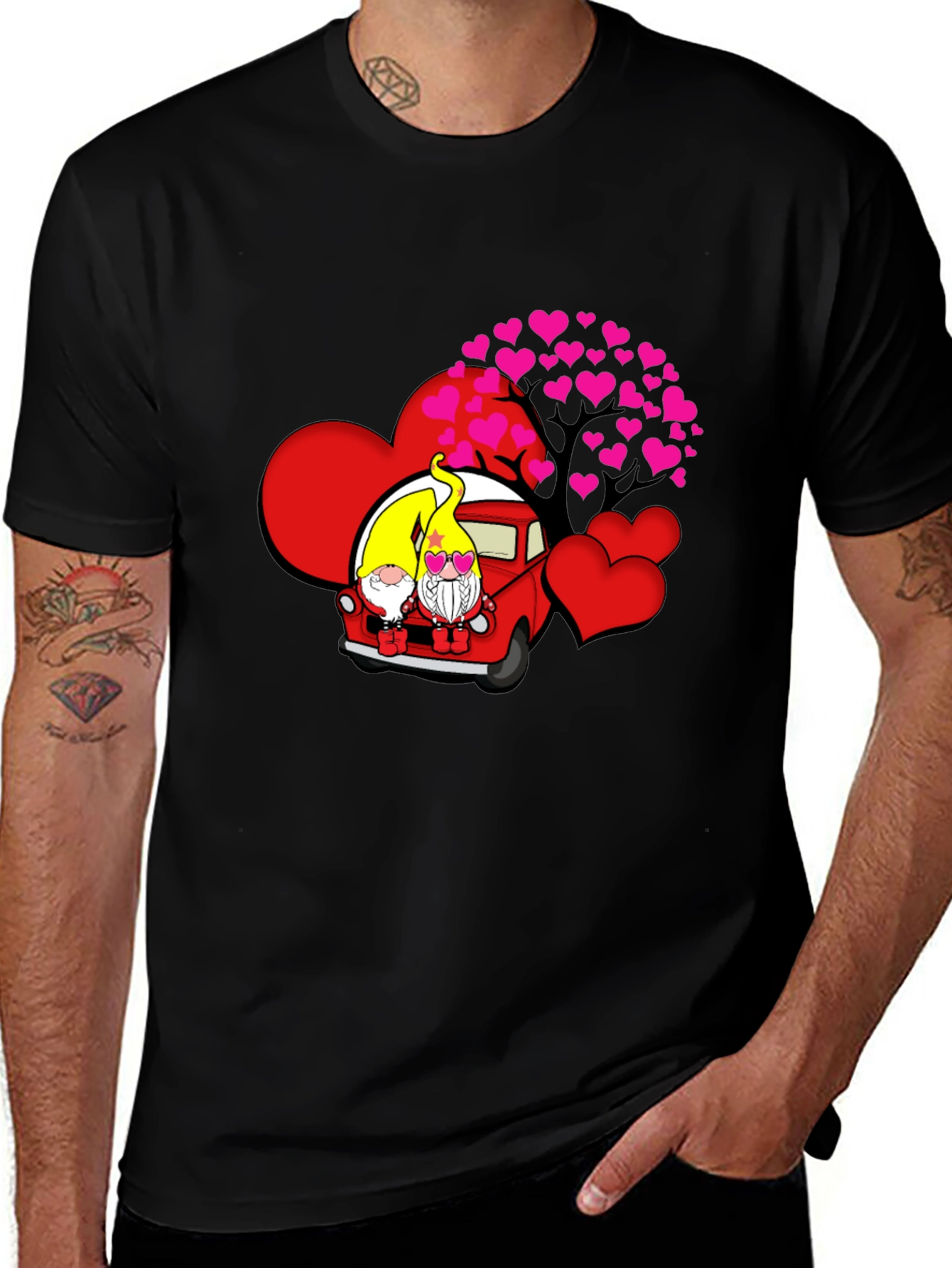 Variant 2 of Valentine's Day Gnomes T-shirt