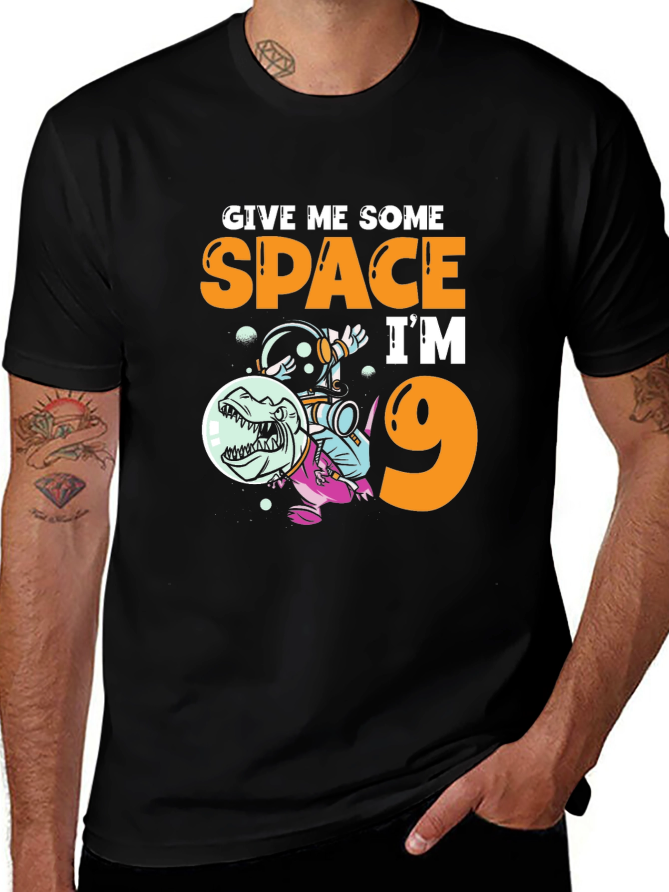Variant 24 of Give Me Some Space I'm 9 T-Shirt