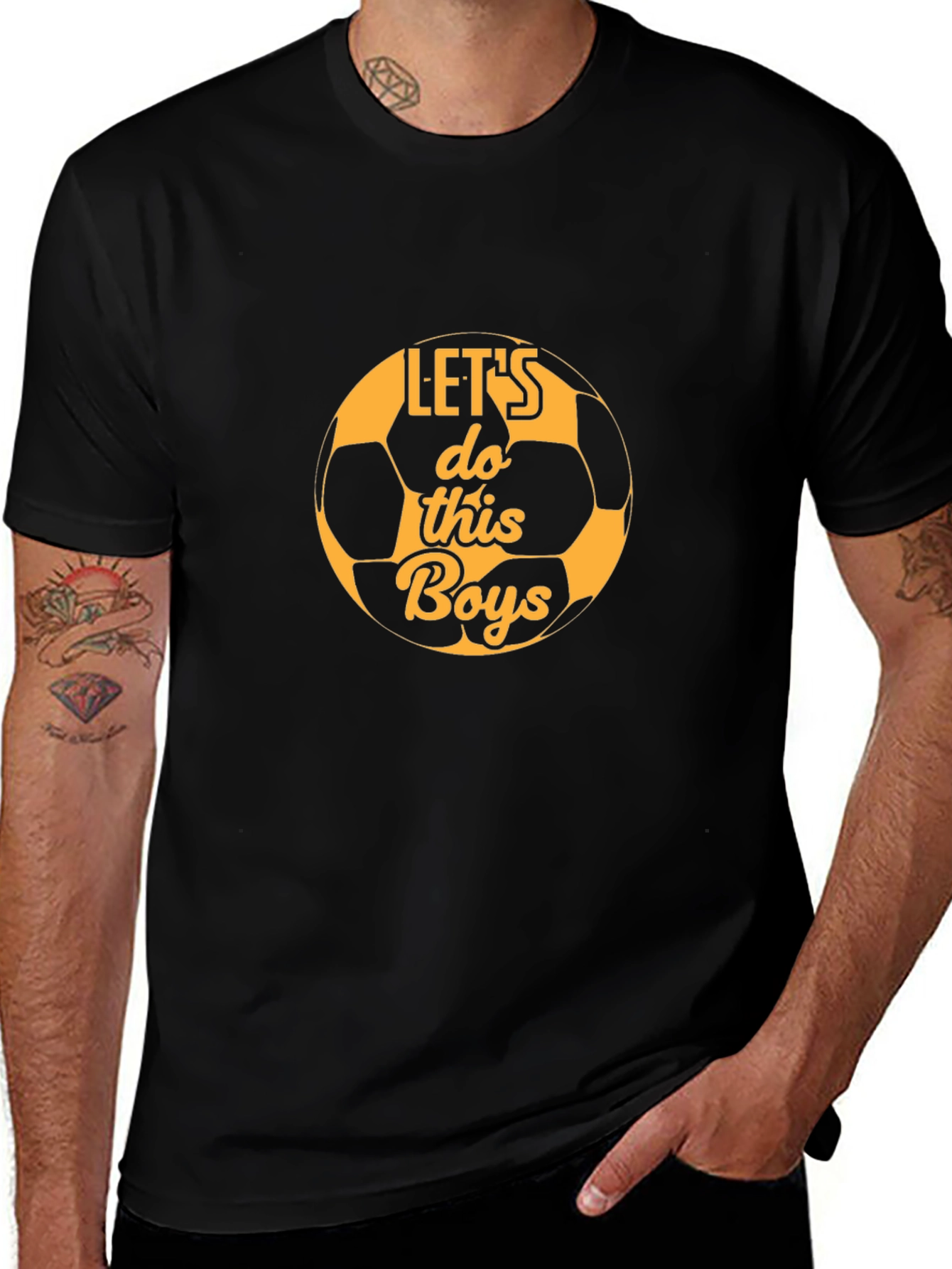 Variant 11 of Let's Do This Boys Black T-Shirt