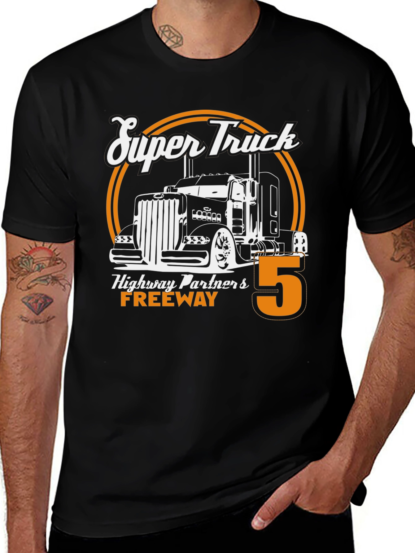 Super Truck Freeway T-Shirt