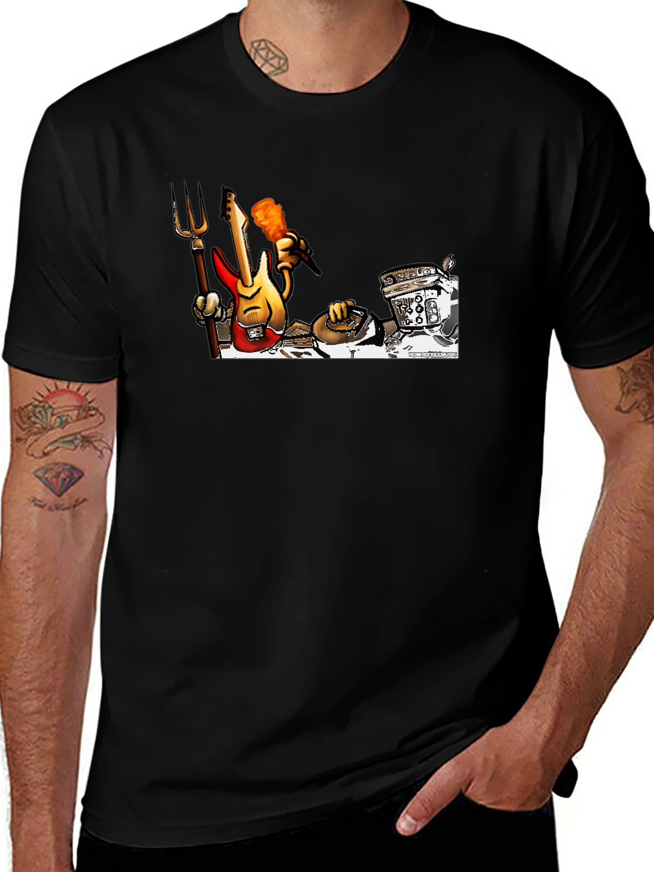 Black Devil Rock T-Shirt main image