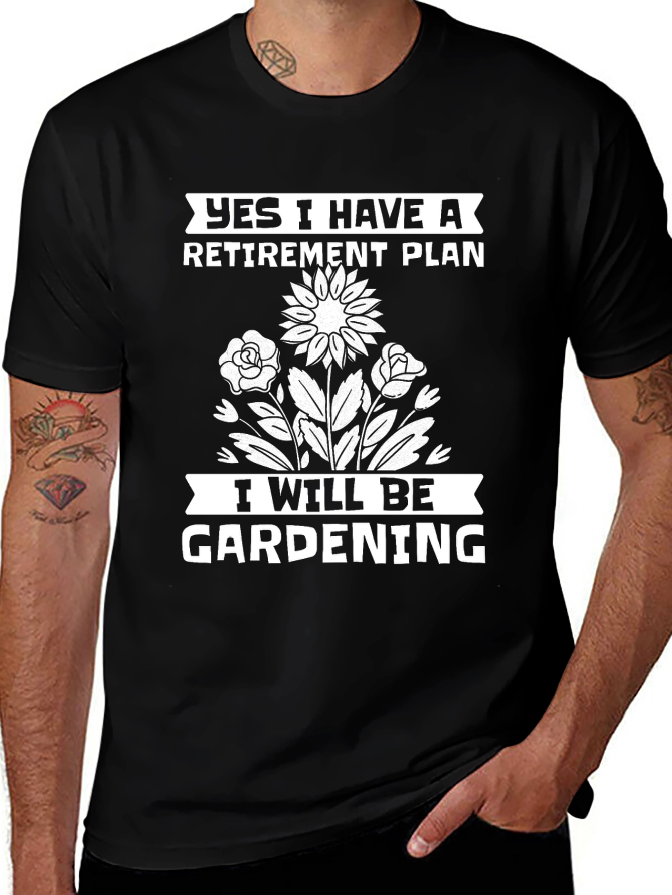 Variant 22 of Gardening Retirement Plan T-Shirt