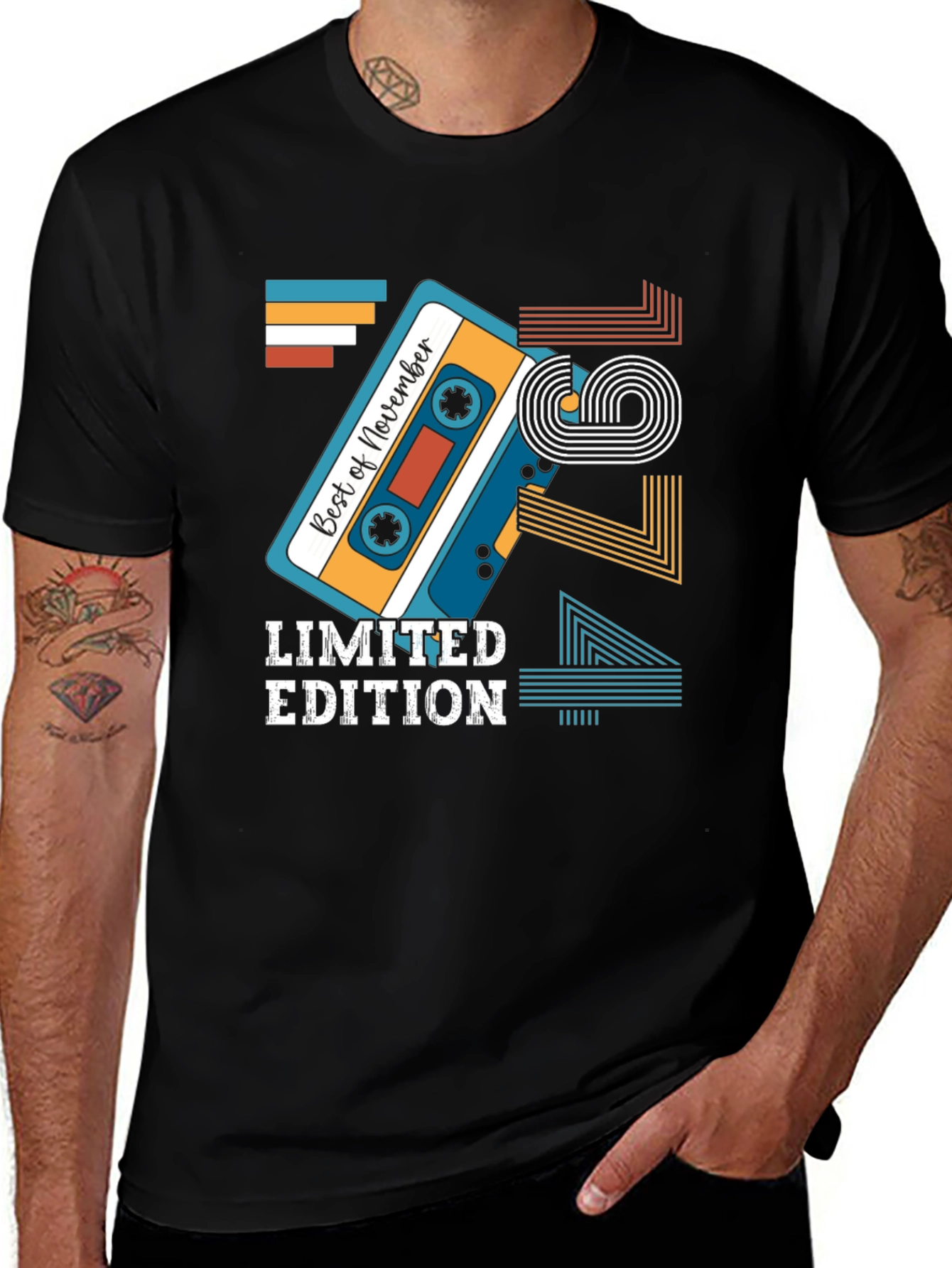 Best of November 1974 Limited Edition Cassette T-Shirt
