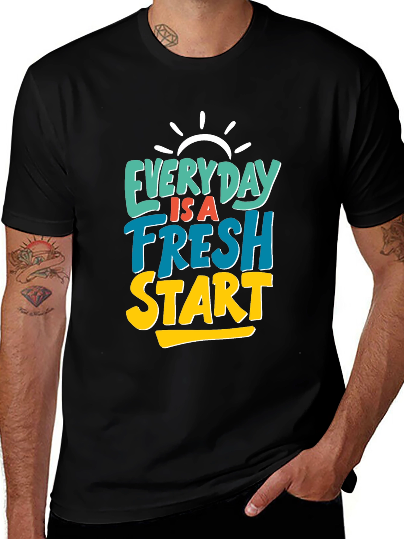 Variant 22 of Everyday Fresh Start Graphic Tee