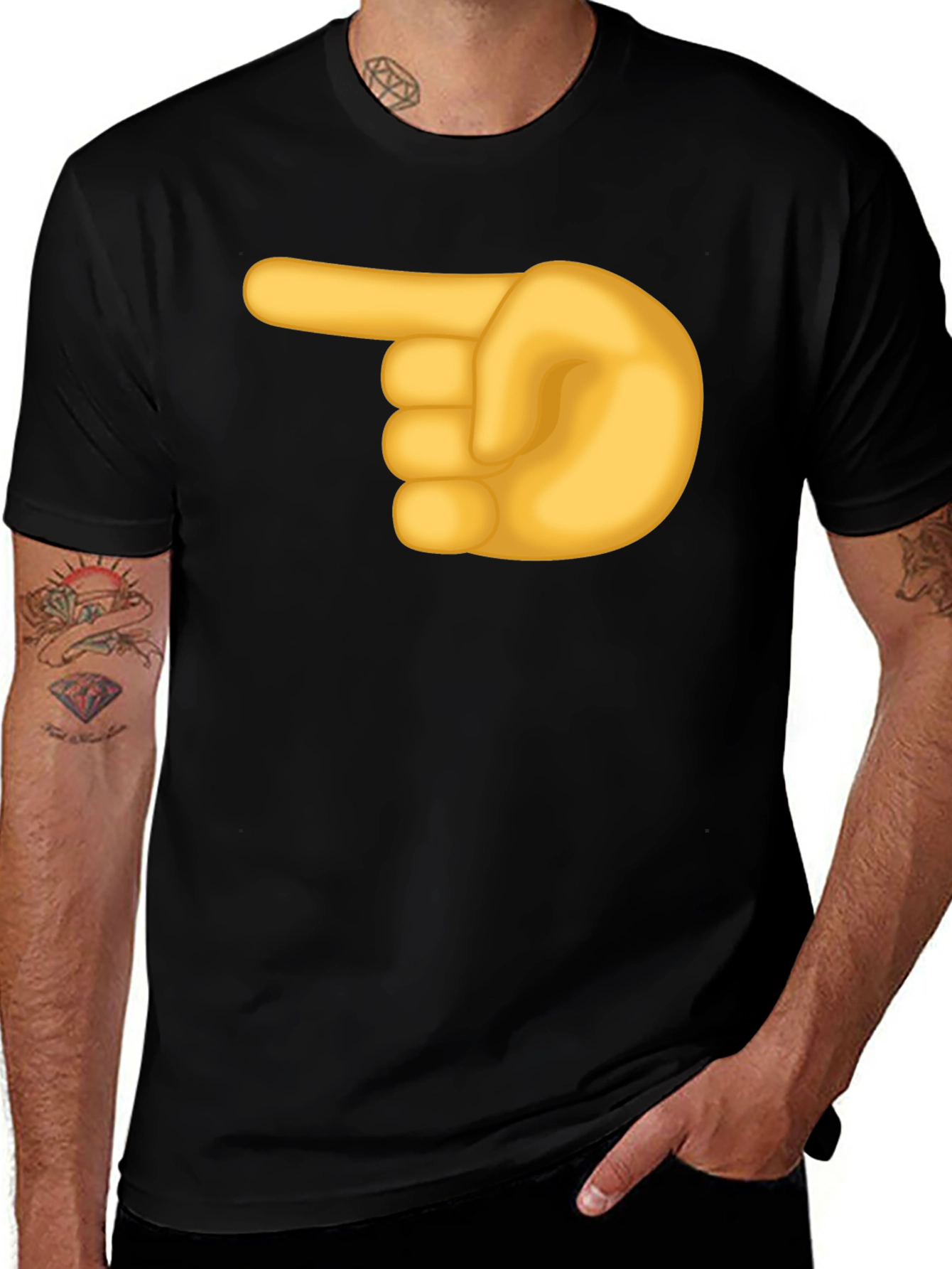 Variant 11 of Pointing Finger Emoji T-Shirt