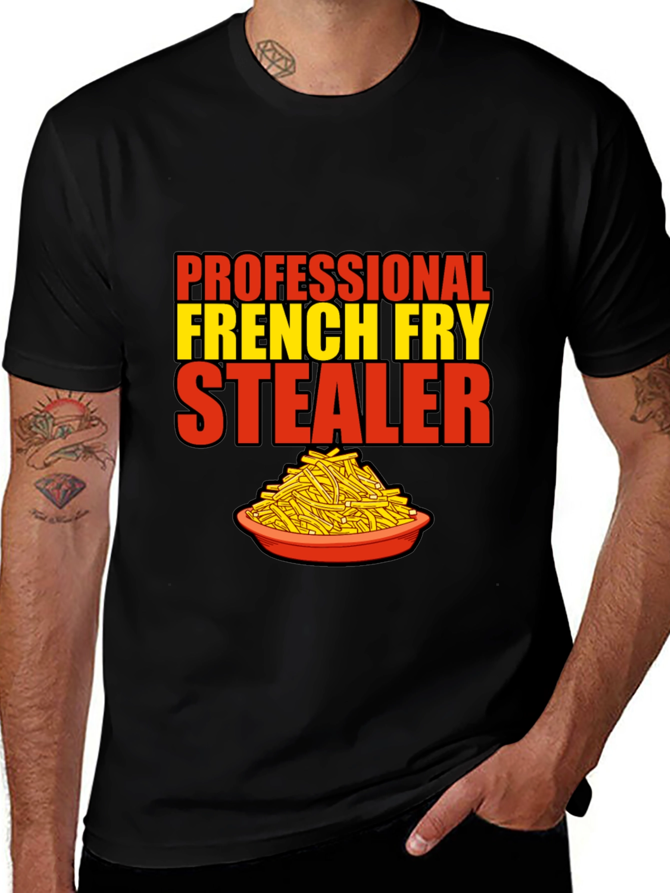 Variant 7 of French Fry Stealer T-Shirt