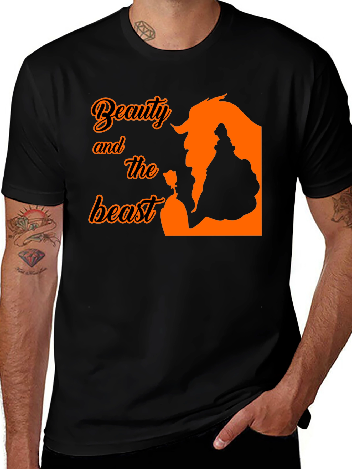 Beauty and the Beast Graphic Tee
