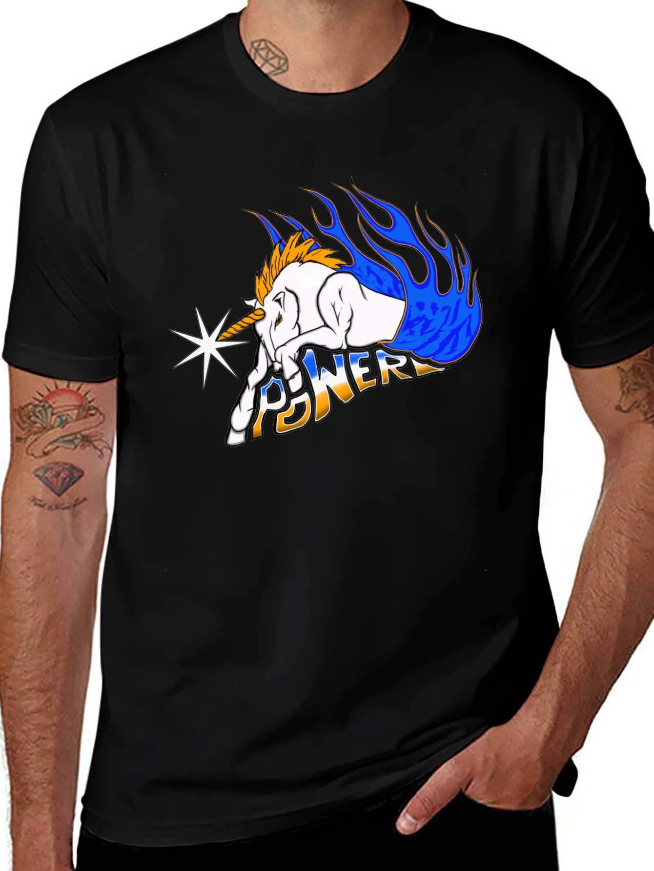 Variant 18 of Unicorn Power T-Shirt