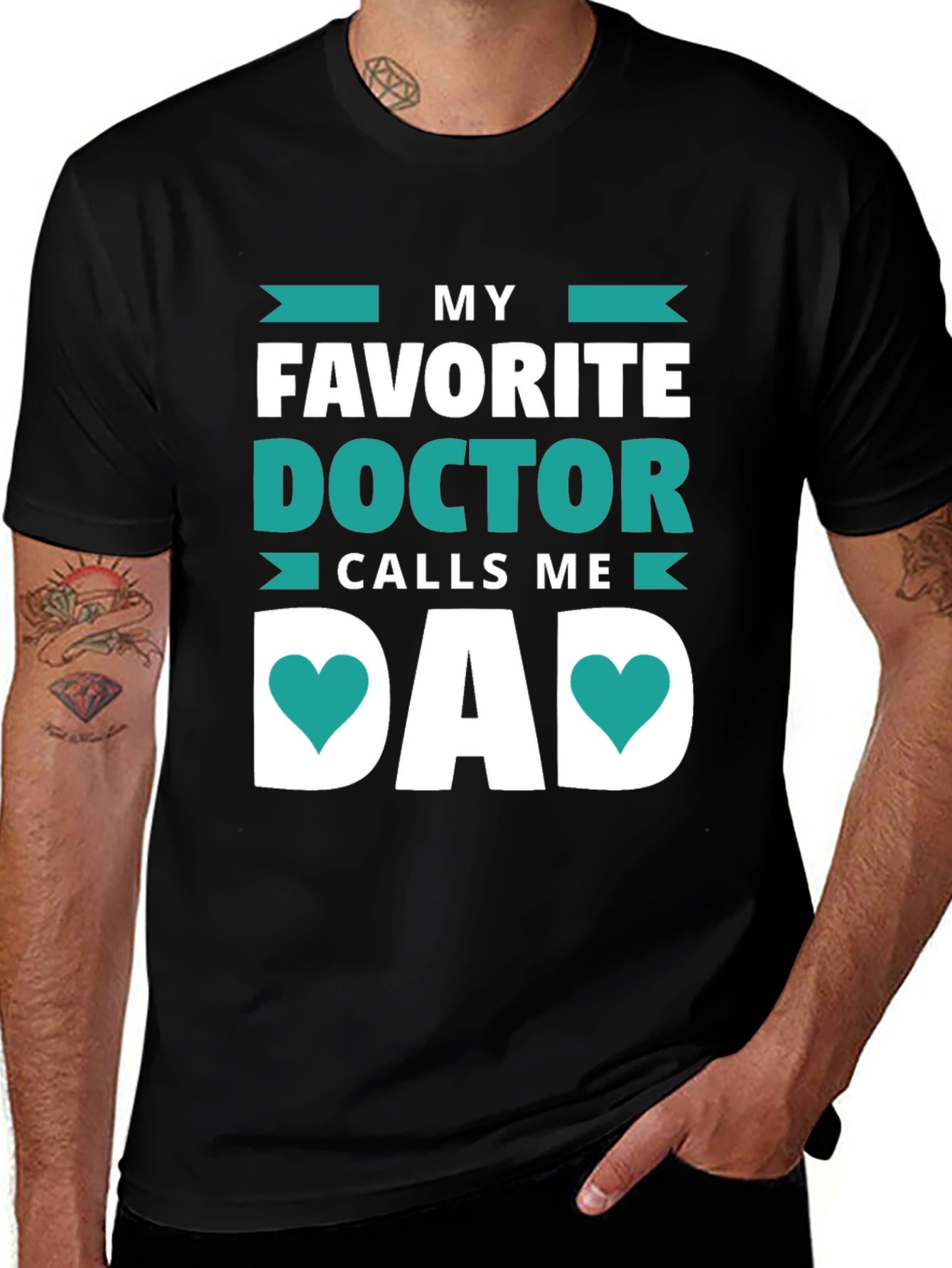 Variant 24 of My Favorite Doctor Calls Me Dad T-Shirt