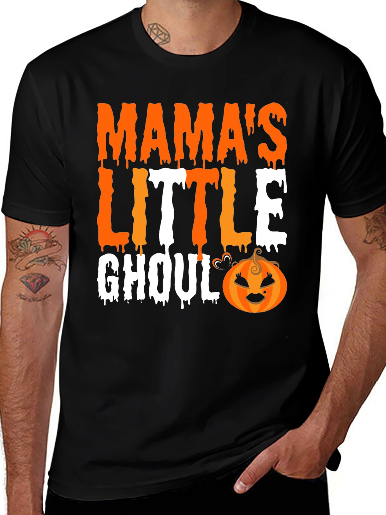 Mama's Little Ghoul Halloween T-Shirt