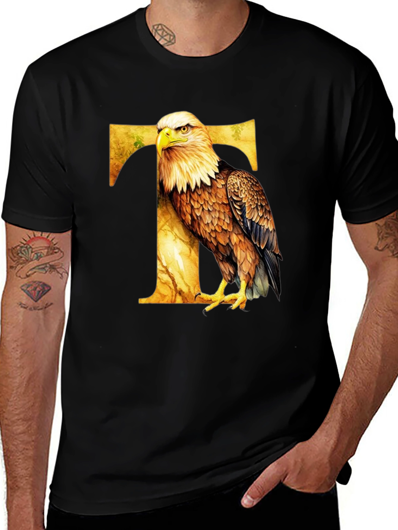 Variant 30 of Eagle T-Shirt: Bold Graphic Tee for Nature Lovers