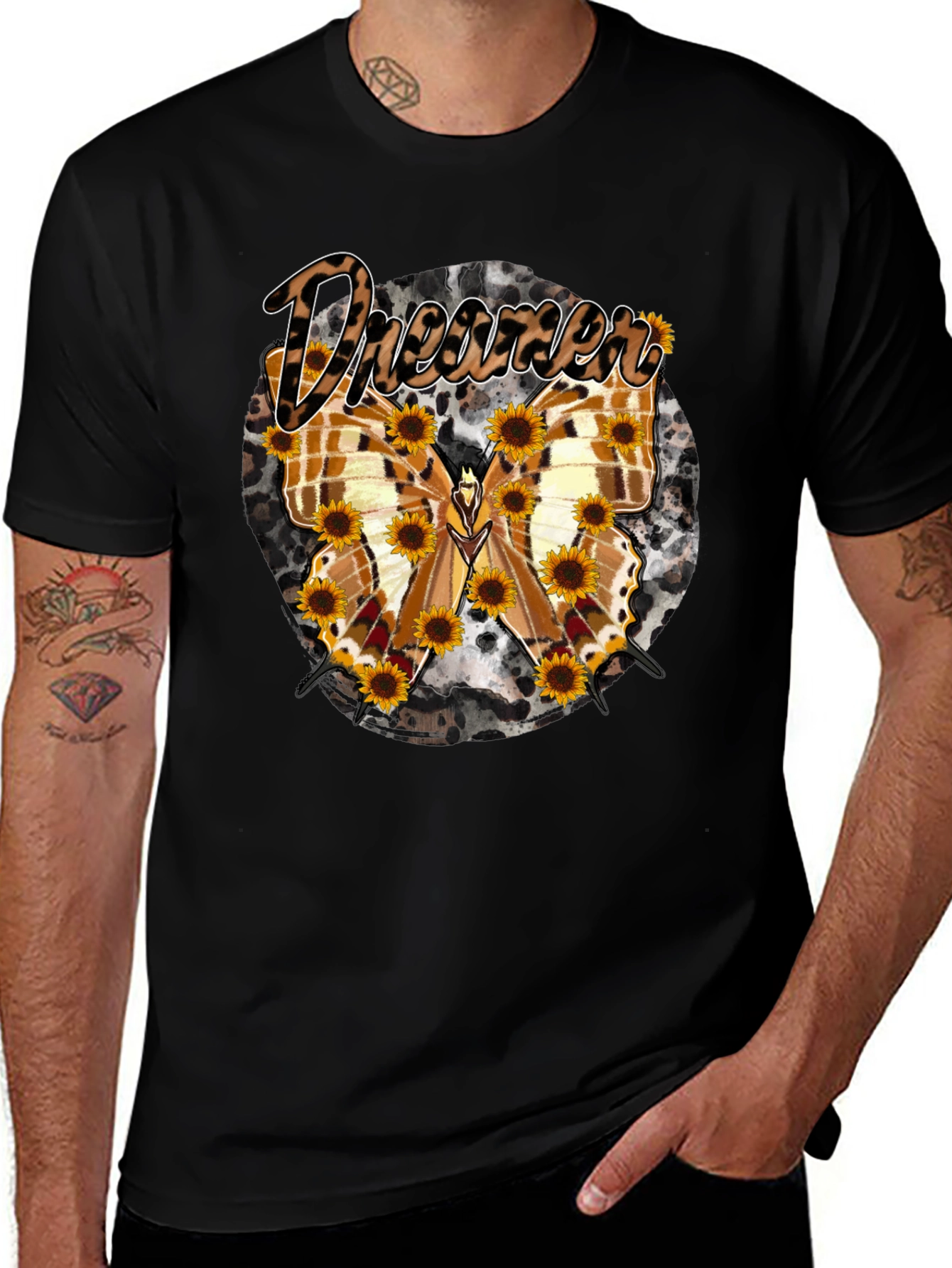 Variant 11 of Dreamer Butterfly Graphic T-Shirt