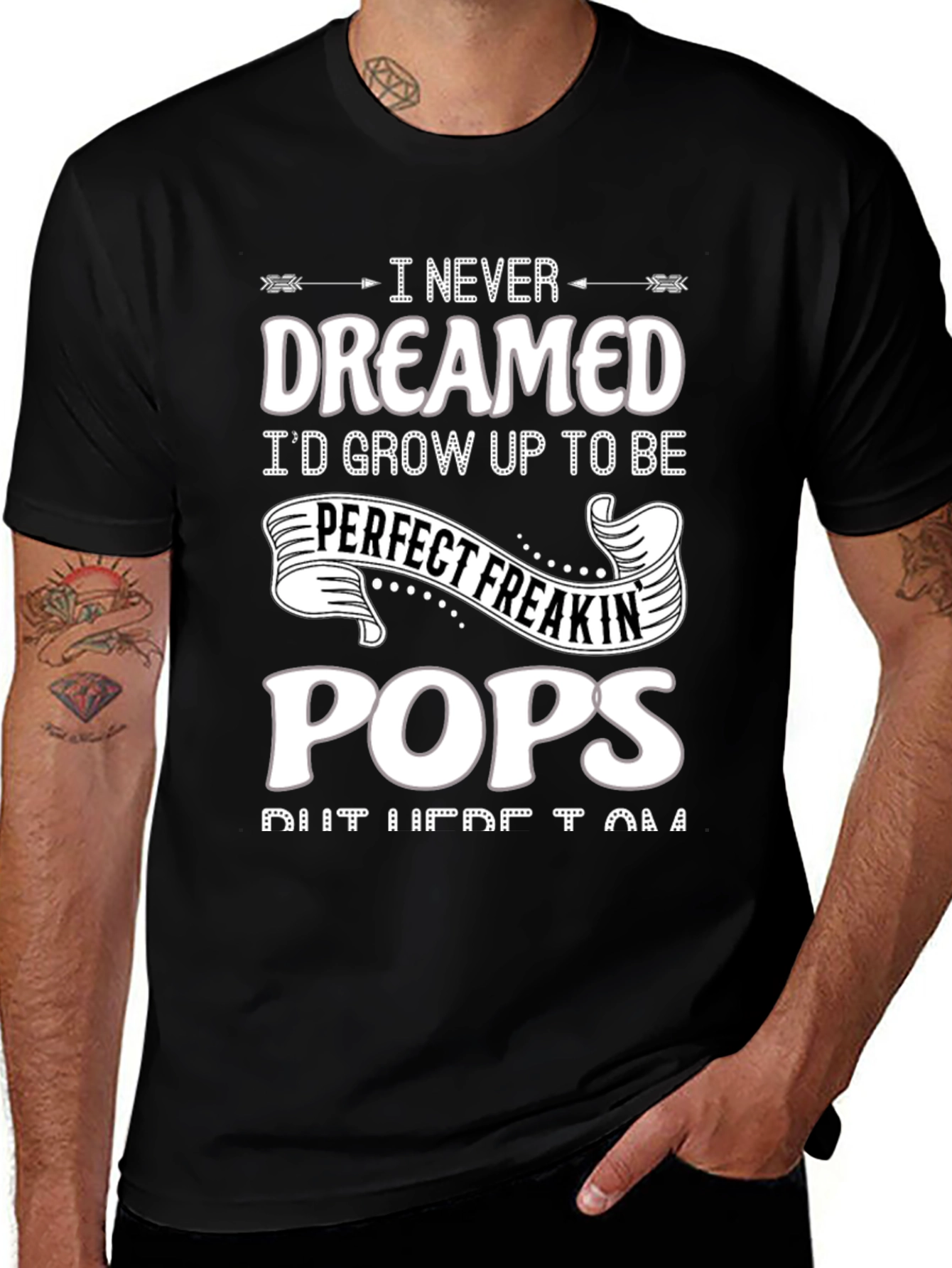 Variant 13 of Perfect Freakin' Pops T-Shirt - Funny Father's Day Gift