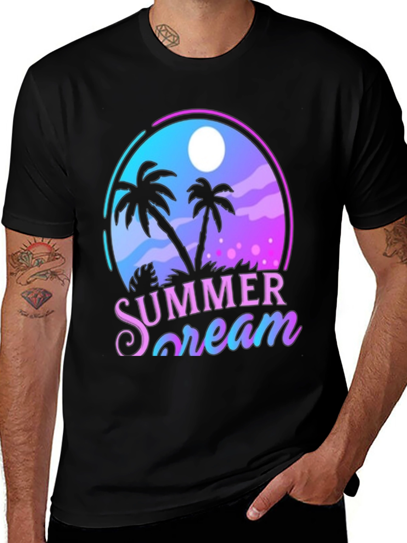 Summer Dream Graphic Tee - Beach Vibes T-Shirt