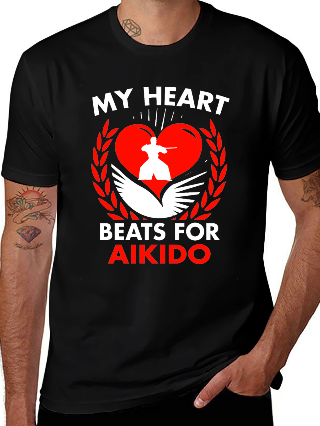 My Heart Beats for Aikido T-Shirt
