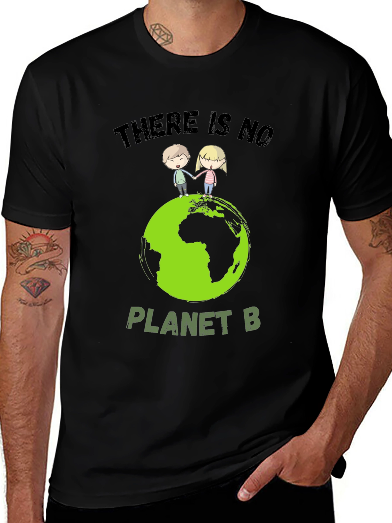 Variant 21 of No Planet B Earth Graphic Tee