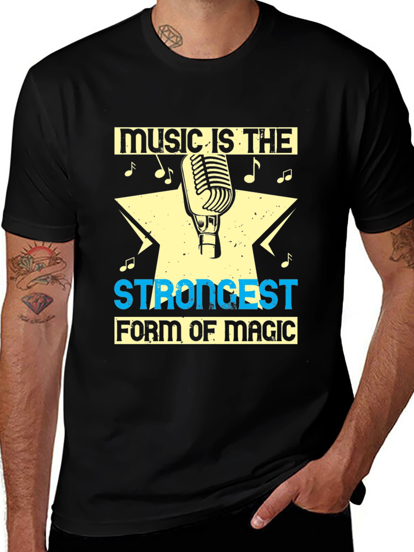 Variant 27 of Music is Magic Graphic Tee
