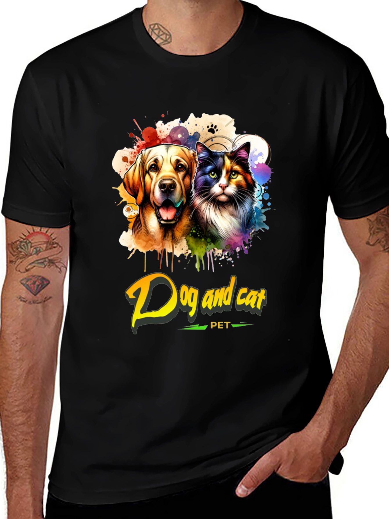 Variant 19 of Dog and Cat Pet T-Shirt