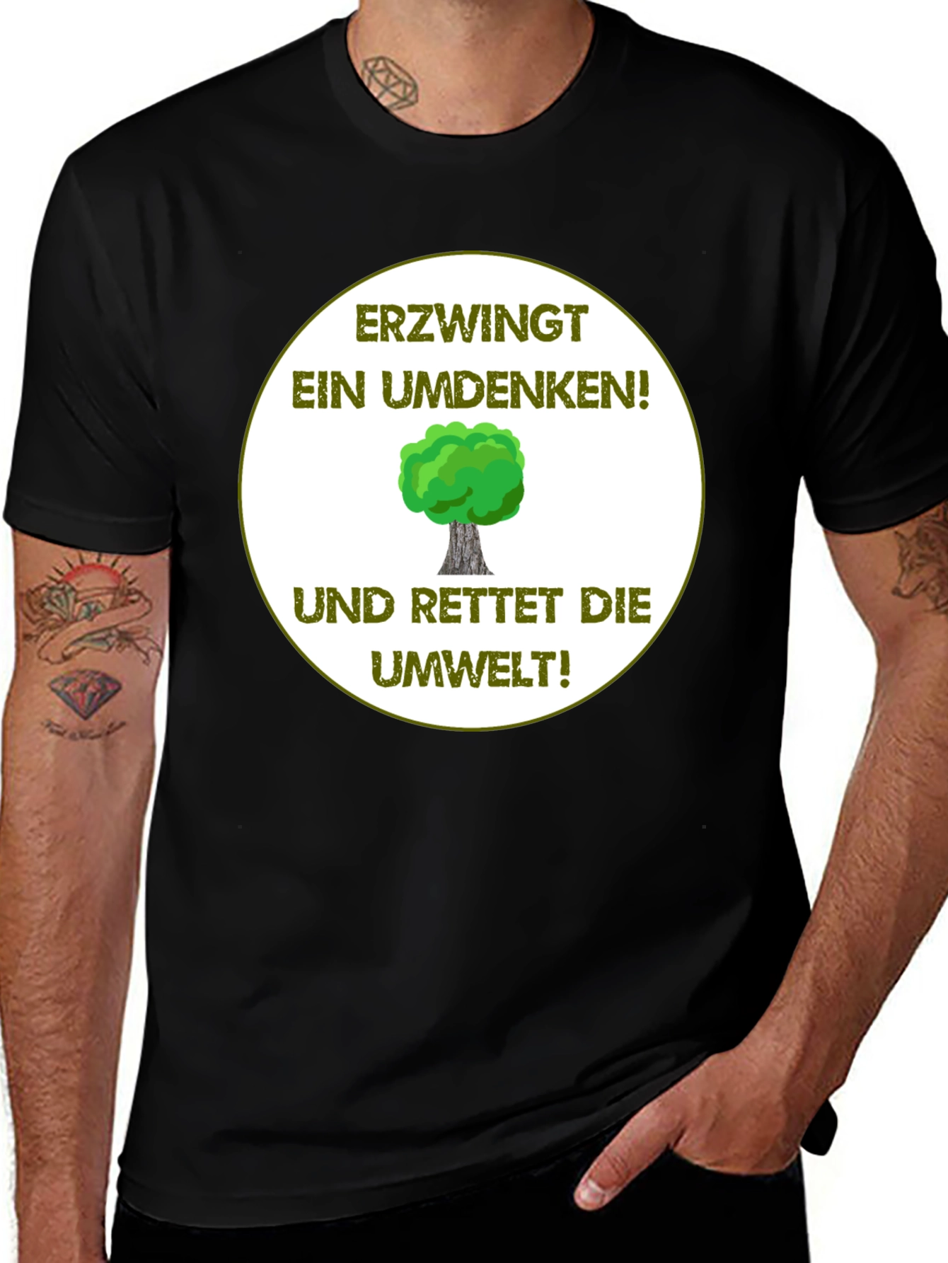 Variant 22 of Eco-Friendly T-Shirt: Save the Planet!