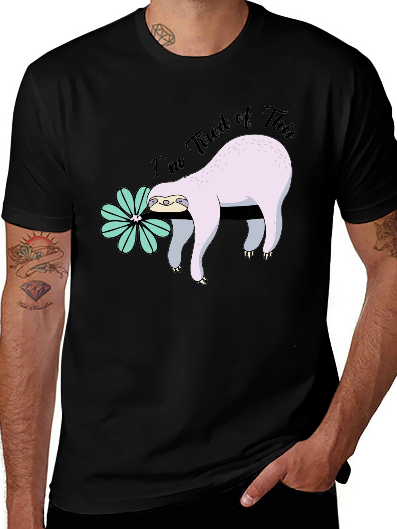 Variant 15 of I'm Tired of This Sloth T-Shirt