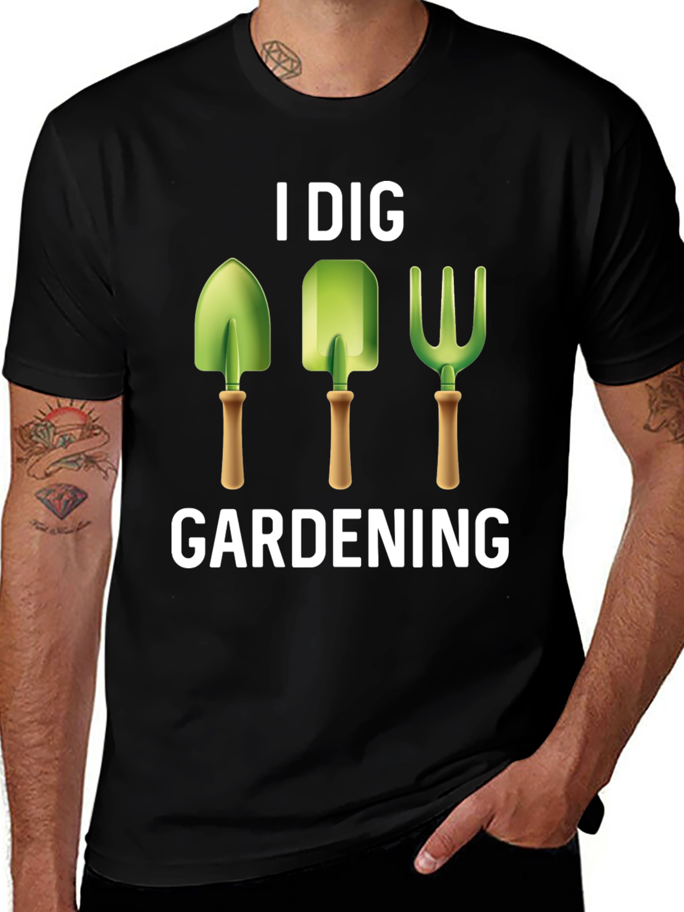Variant 8 of I Dig Gardening T-Shirt - Gardener Gift