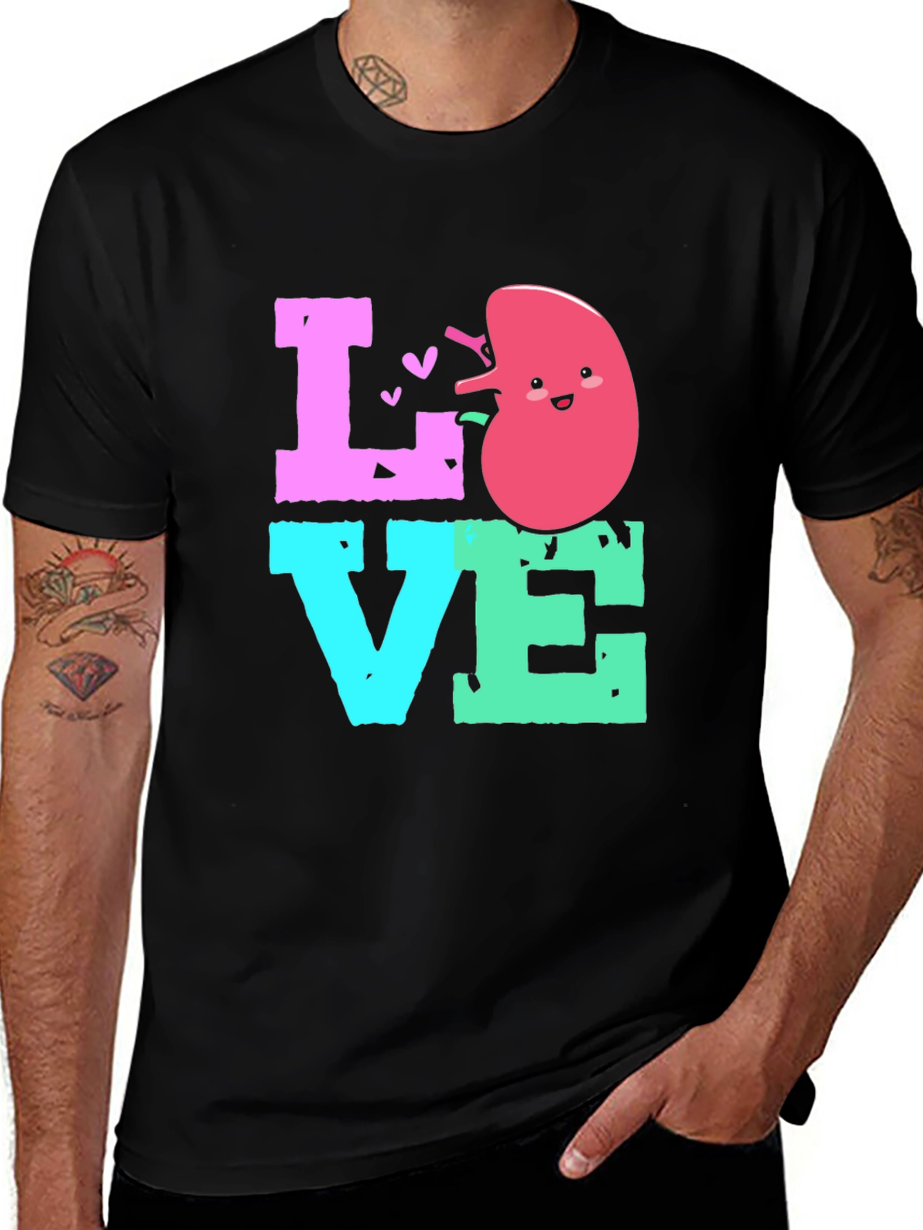 Variant 25 of Love Kidney T-Shirt