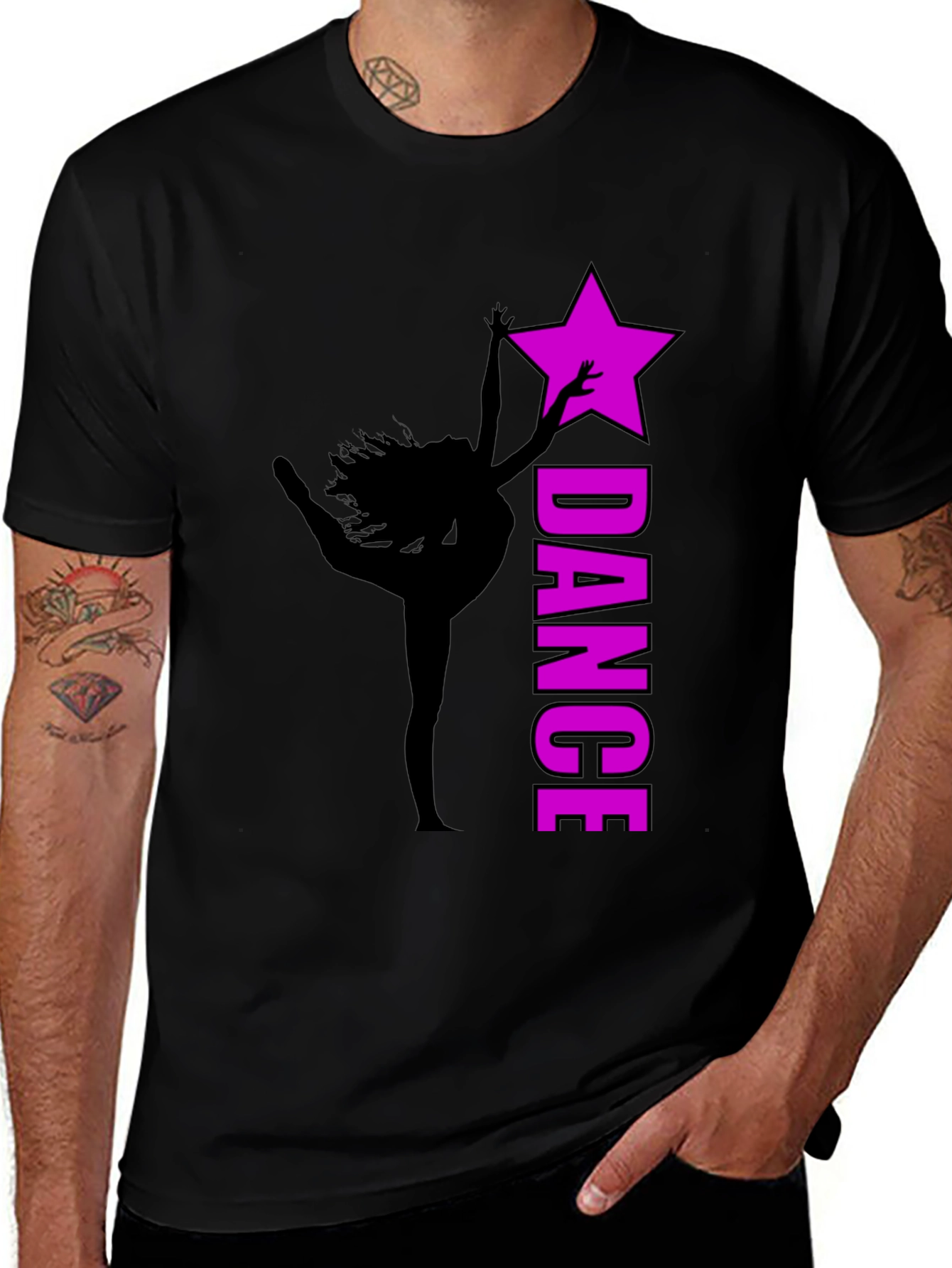 Variant 25 of Dance Star Graphic T-Shirt