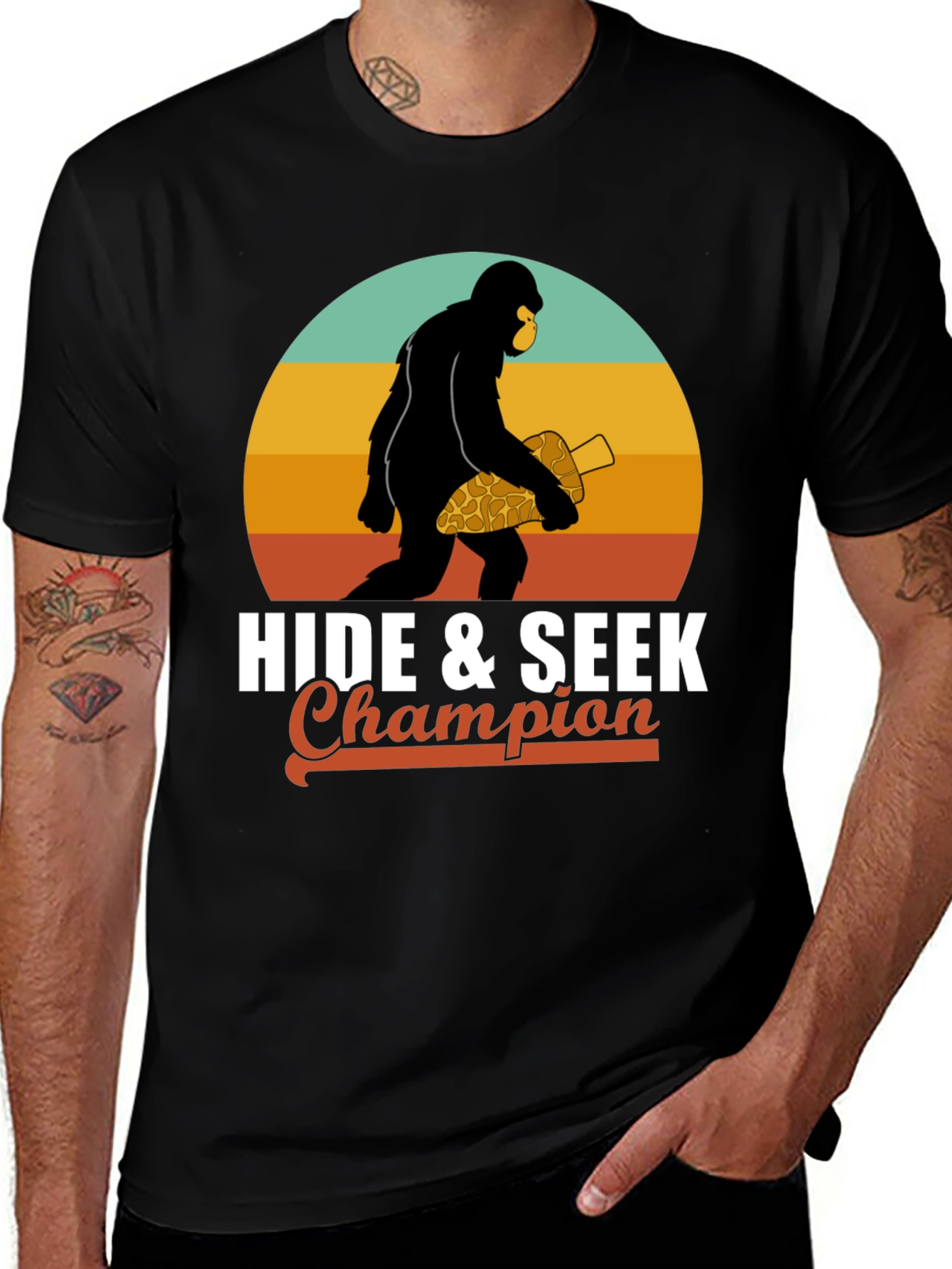 Hide & Seek Champion Bigfoot Mushroom T-Shirt