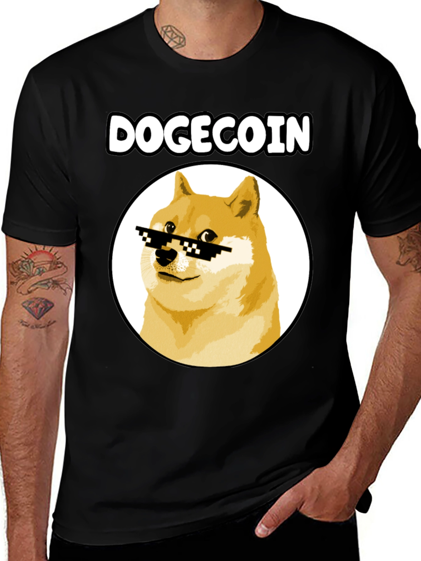 DogeCoin Meme T-Shirt - Funny Crypto Tee