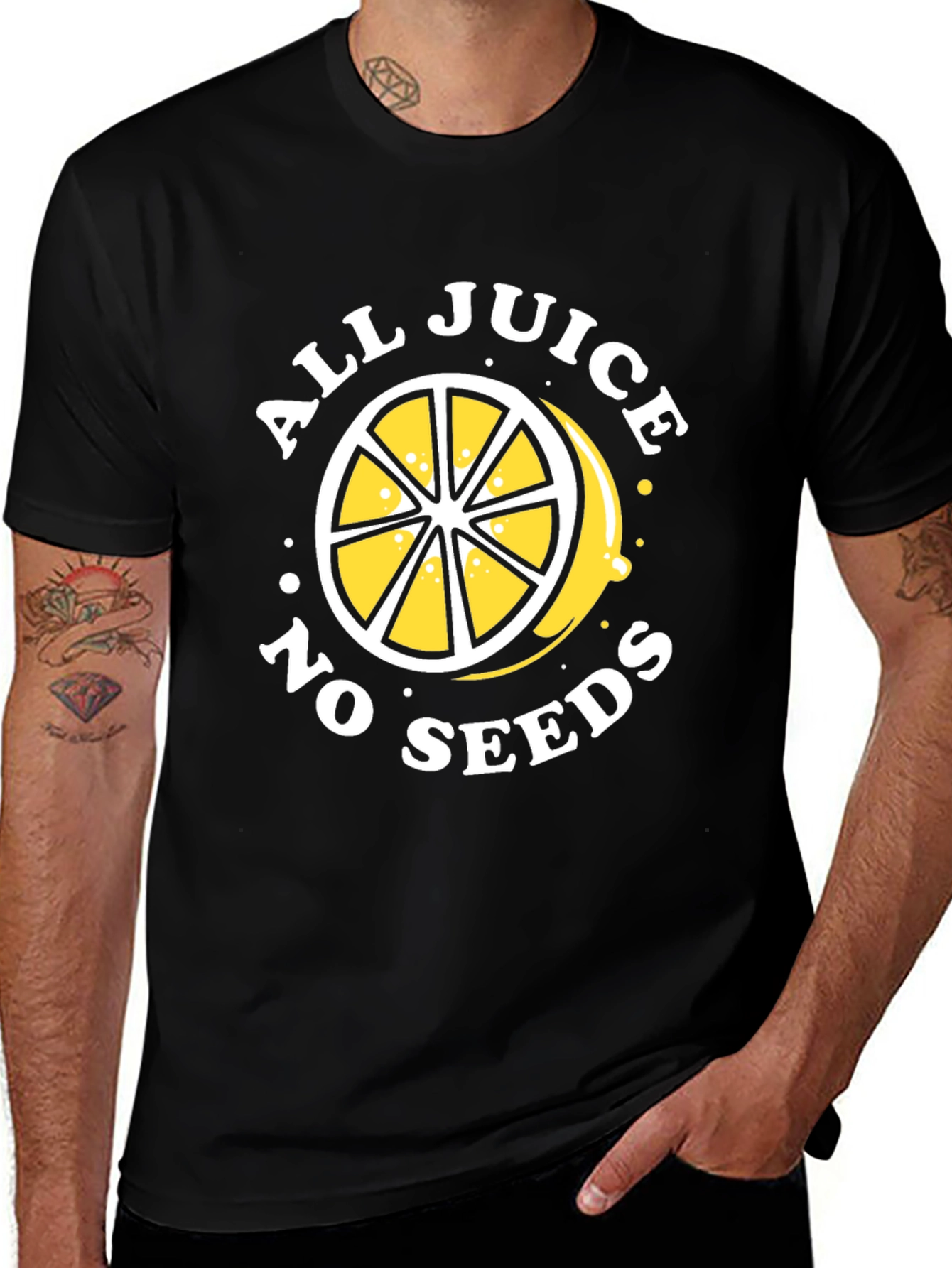 Variant 22 of All Juice No Seeds Graphic T-Shirt