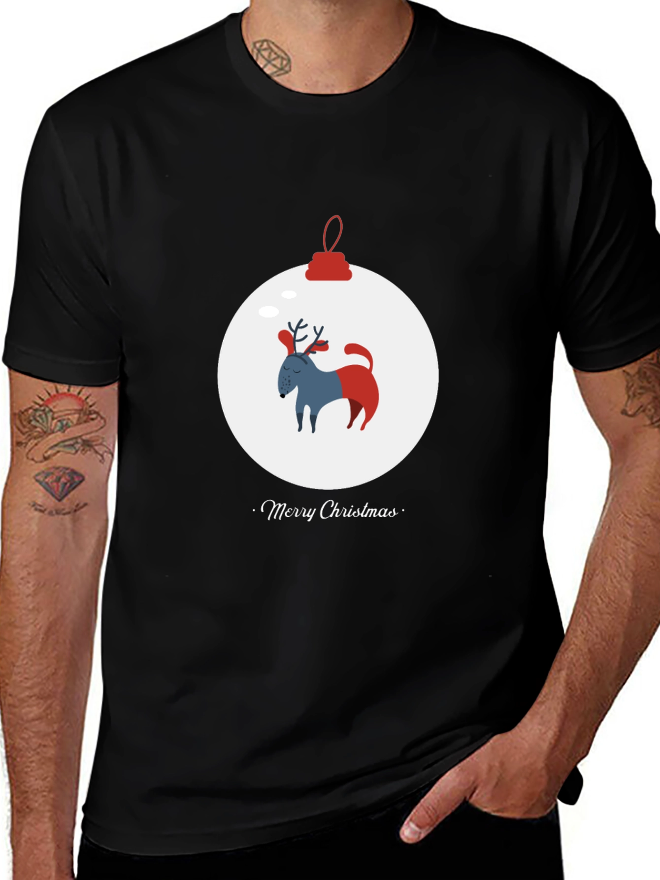 Christmas Ornament Dog T-Shirt